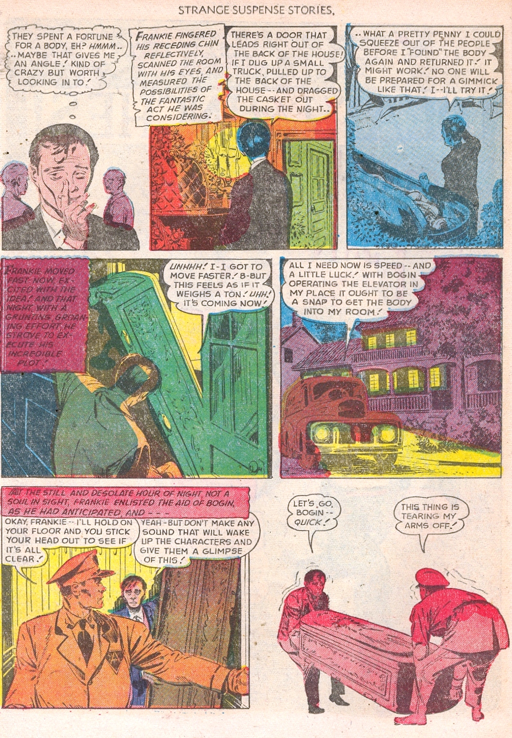 Read online Strange Suspense Stories (1952) comic -  Issue #2 - 14
