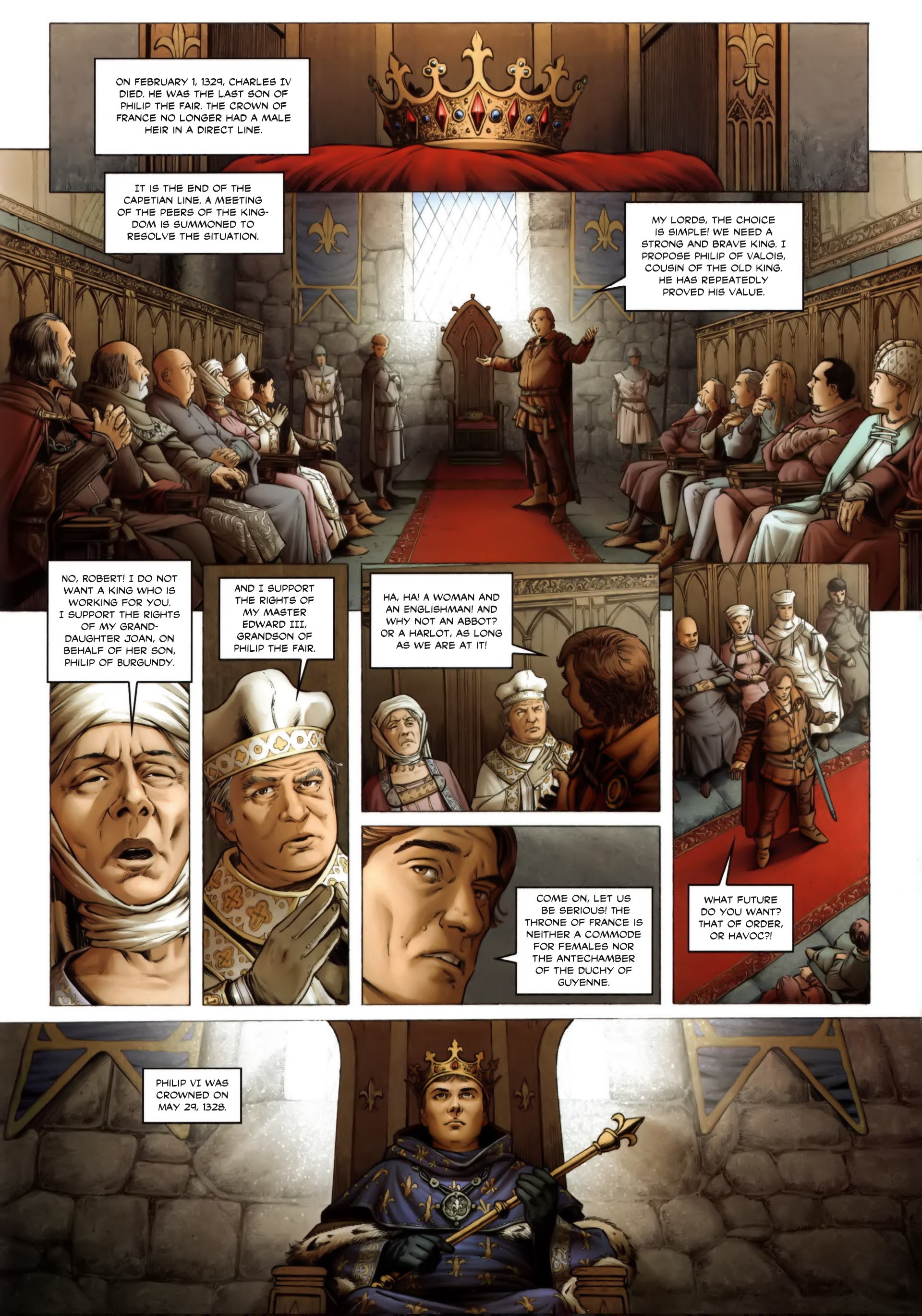 Read online Isabella: She-Wolf of France comic -  Issue #2 - 50