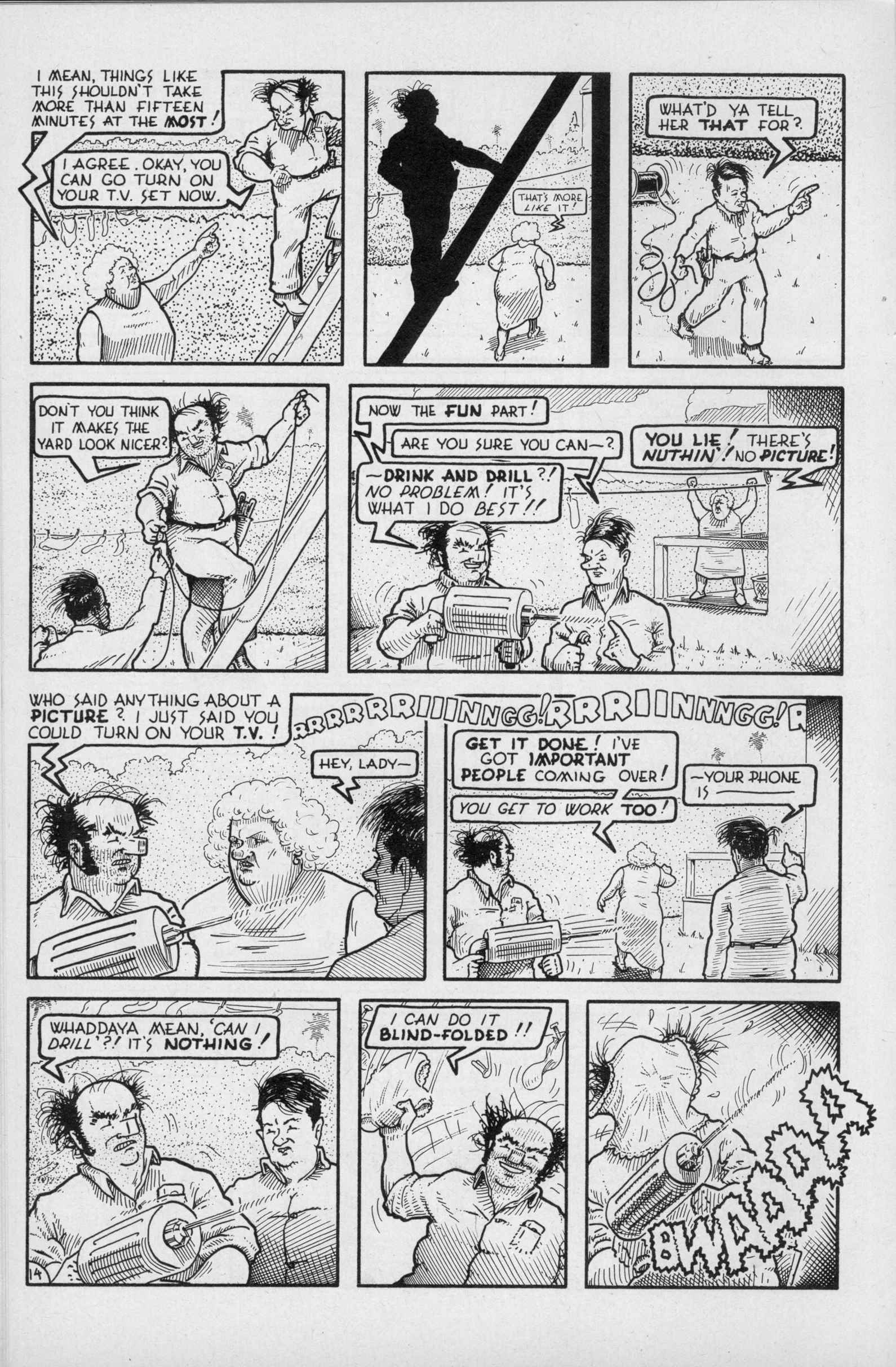 Read online Reid Fleming, World's Toughest Milkman (1986) comic -  Issue #3 - 16