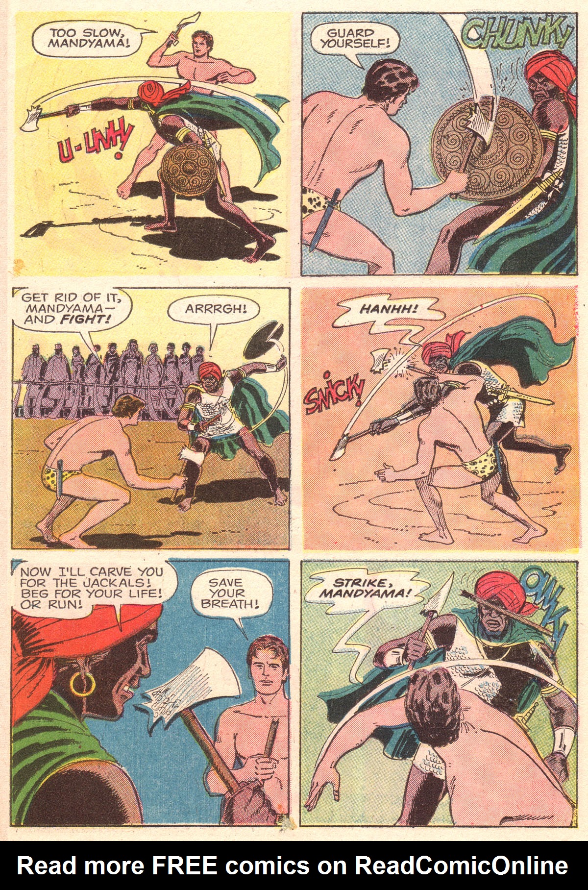 Read online Korak, Son of Tarzan (1964) comic -  Issue #31 - 11