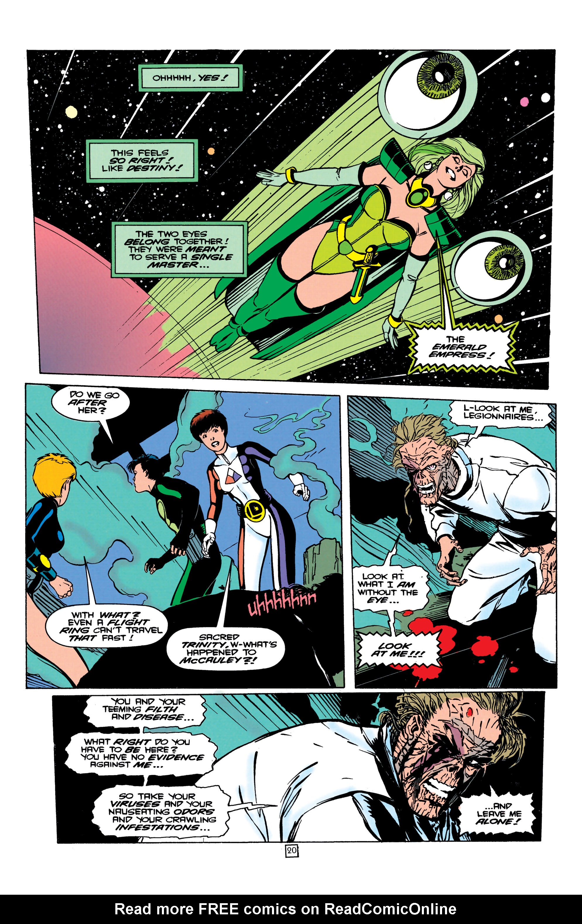 Read online Legionnaires comic -  Issue #6 - 21