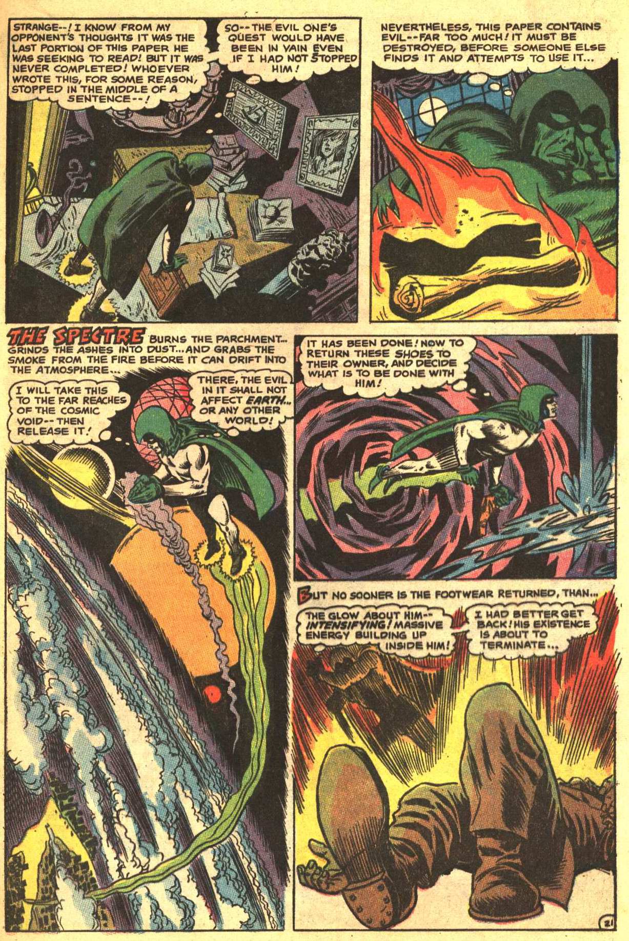 Read online The Spectre (1967) comic -  Issue #8 - 23