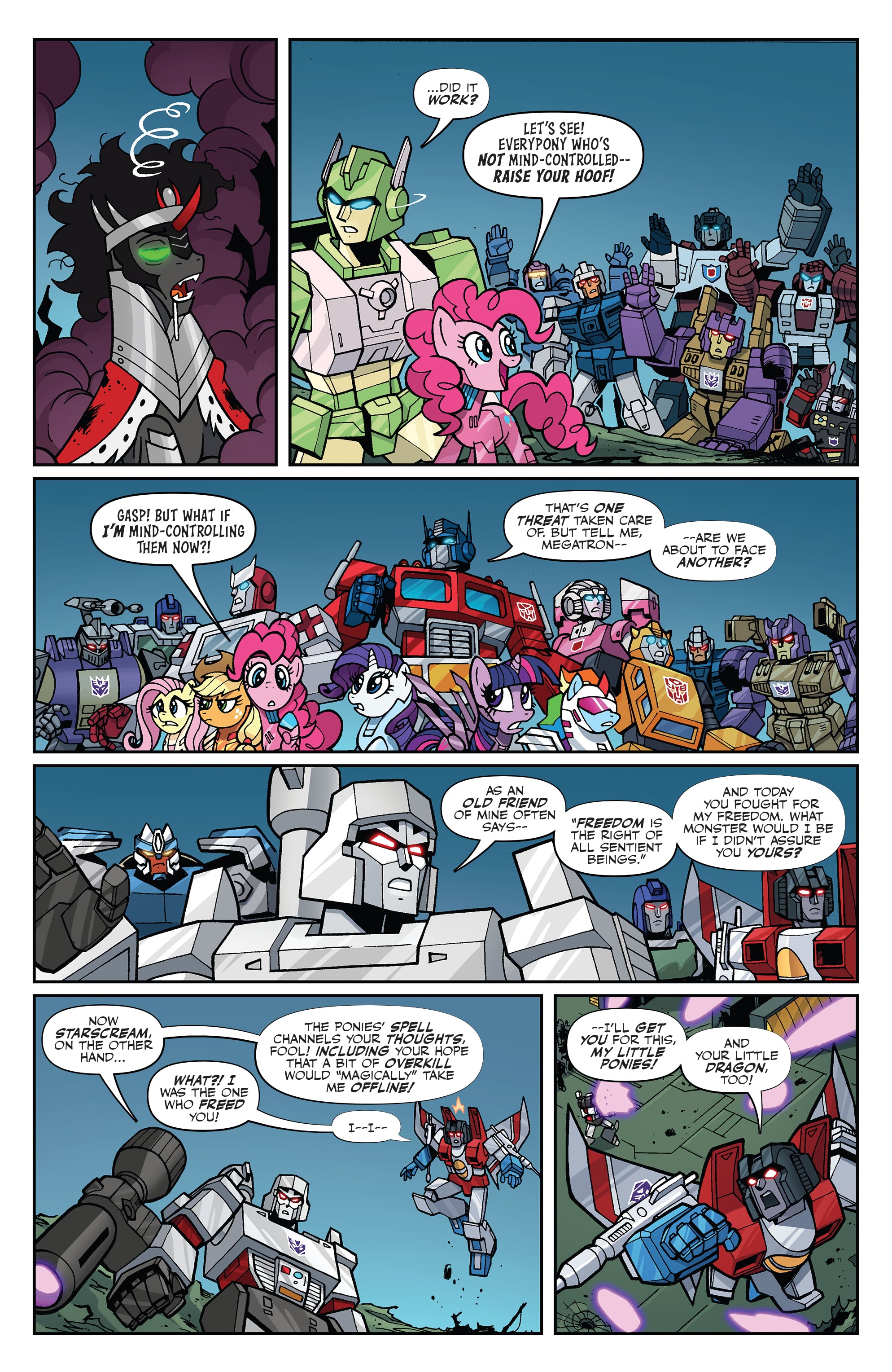 Read online My Little Pony/Transformers II comic -  Issue #4 - 23