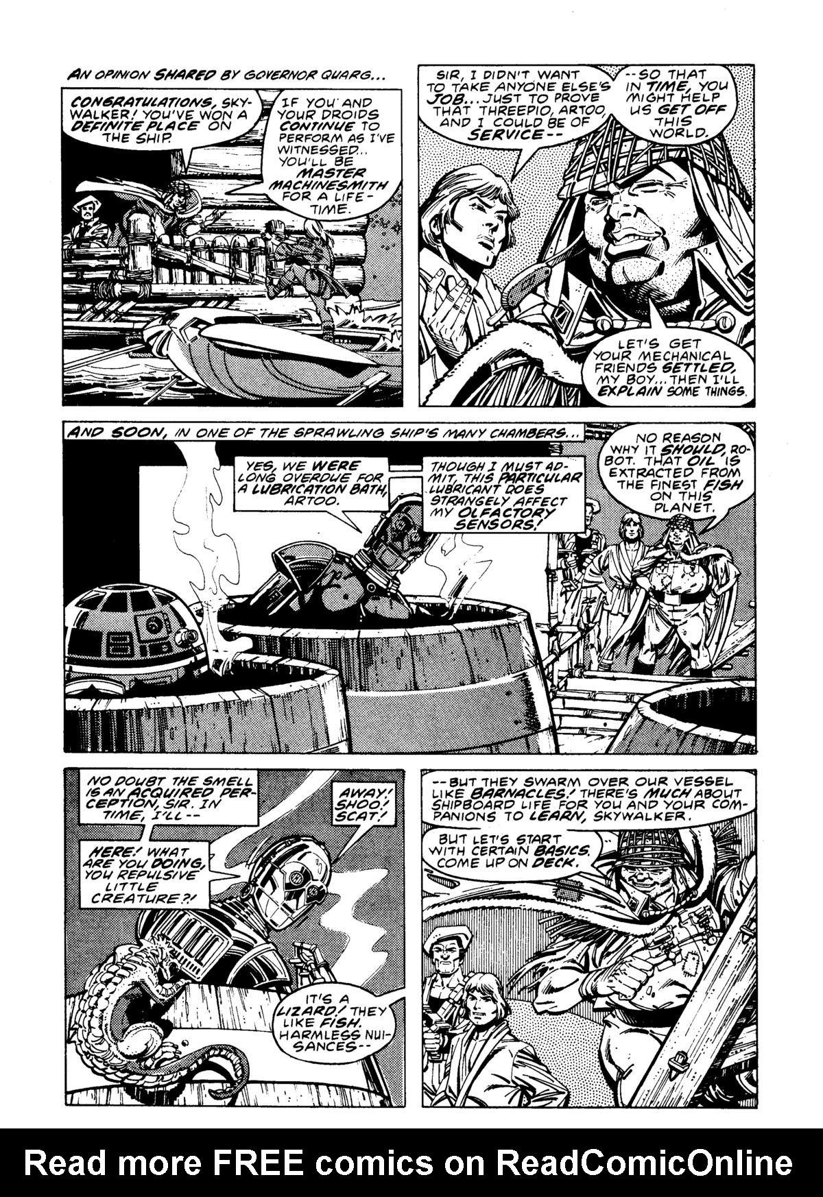 Read online Star Wars Weekly comic -  Issue #25 - 10