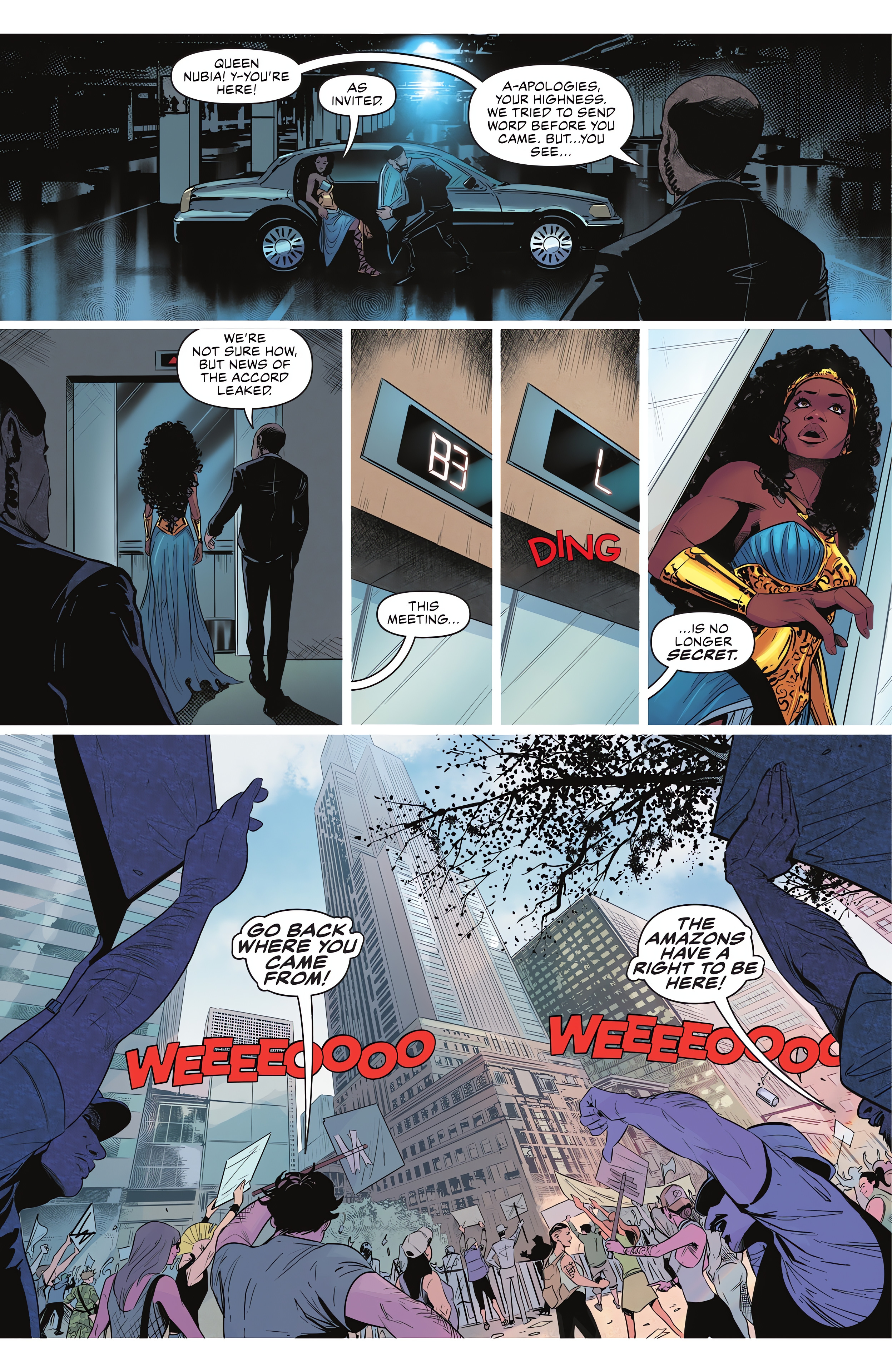Read online Amazons Attack (2023) comic -  Issue #1 - 11