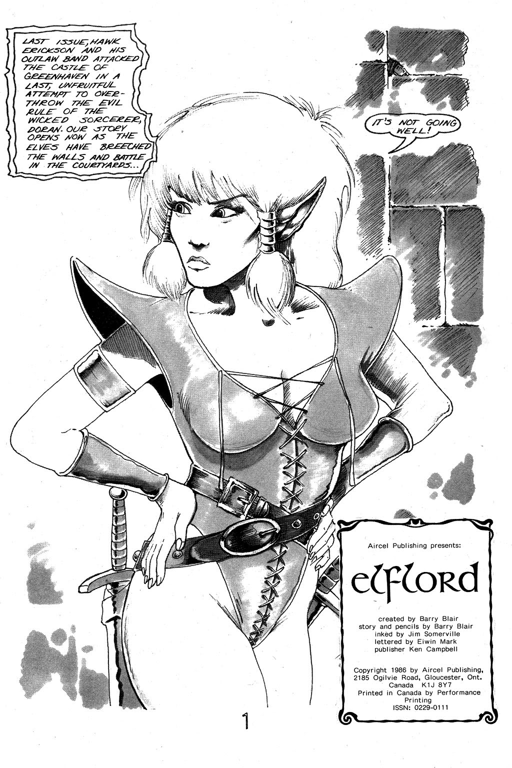 Read online Elflord (1986) comic -  Issue #5 - 3