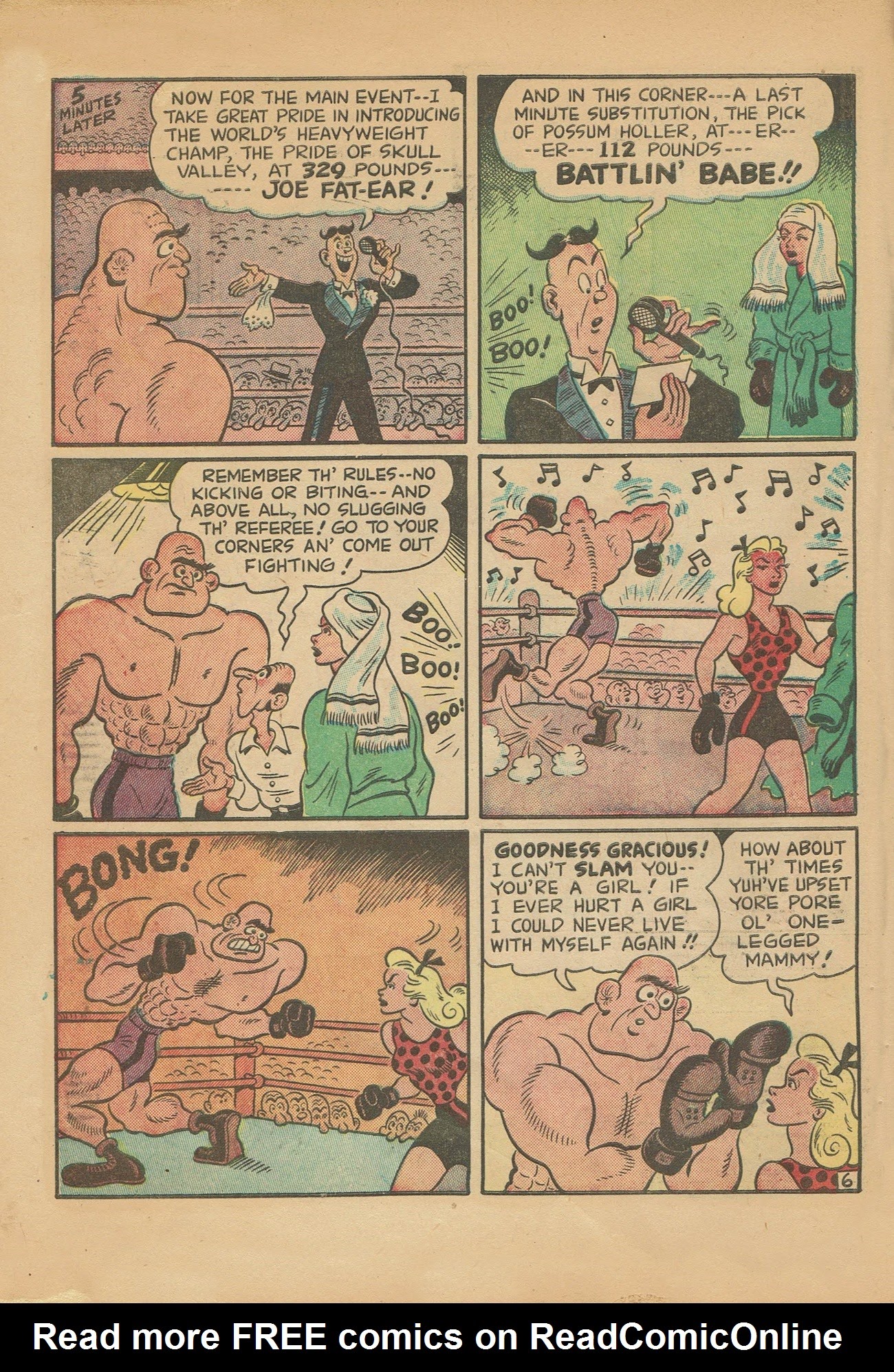 Read online Babe (1948) comic -  Issue #2 - 46