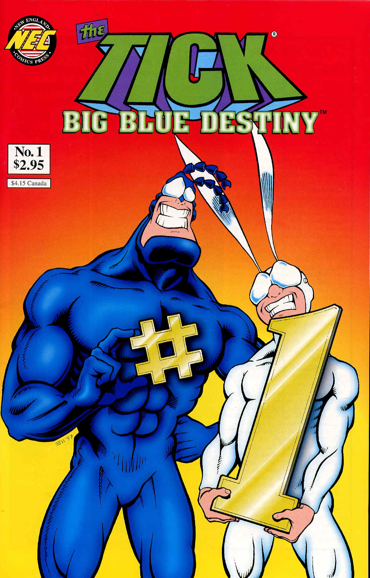 Read online The Tick: Big Blue Destiny comic -  Issue #1 - 1