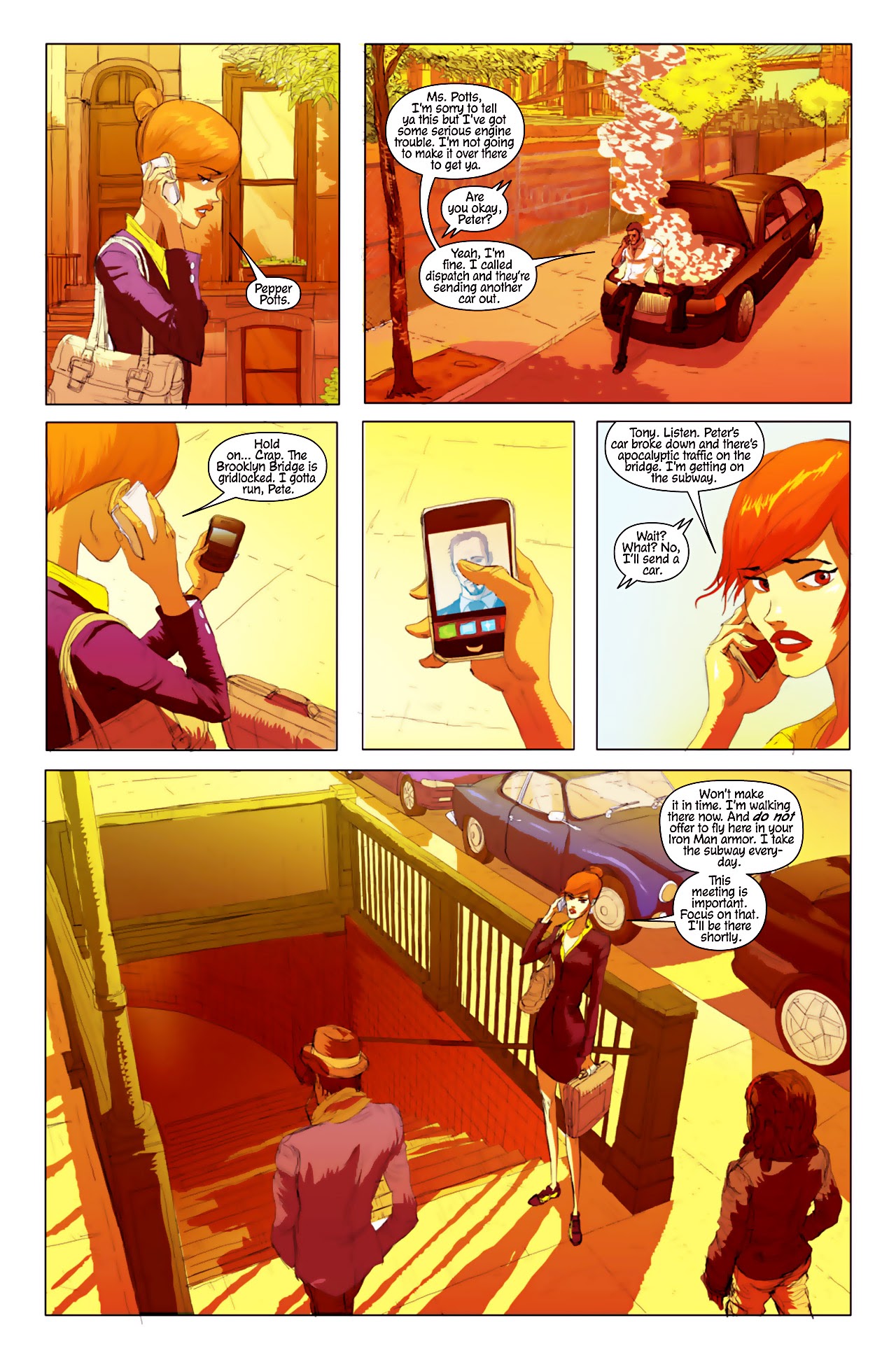 Read online Iron Man: Killer Commute comic -  Issue # Full - 5