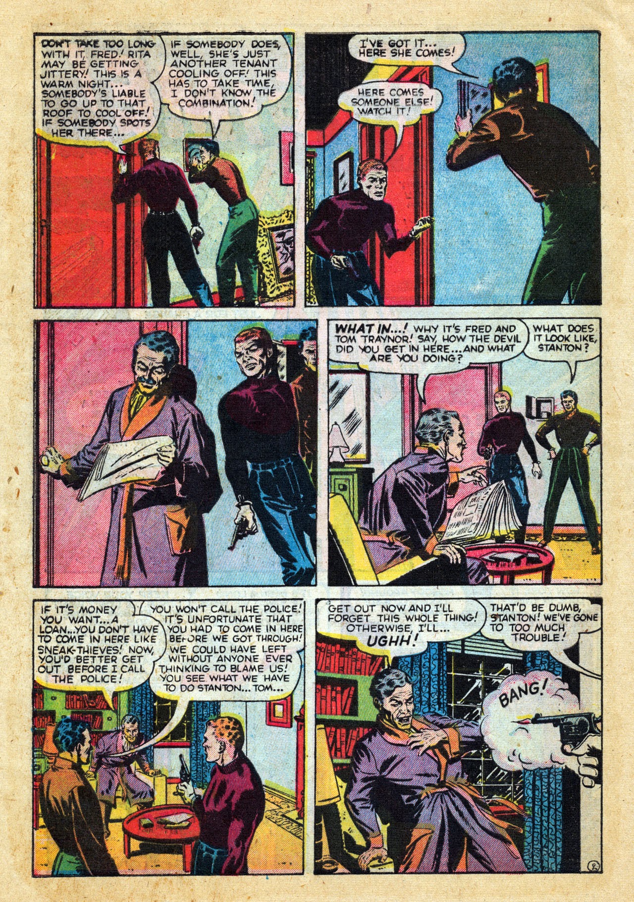 Read online Crime Cases Comics (1951) comic -  Issue #6 - 28