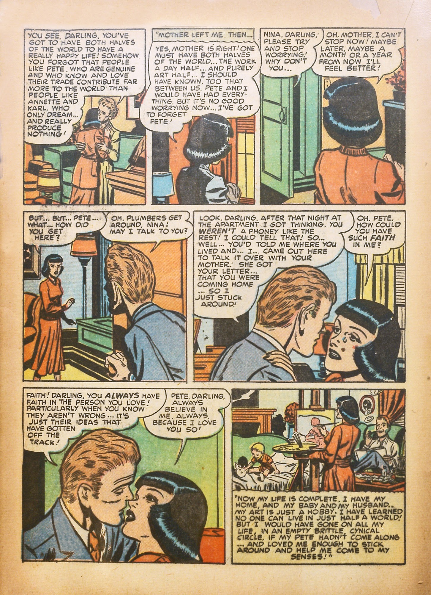 Read online Young Love (1949) comic -  Issue #1 - 24