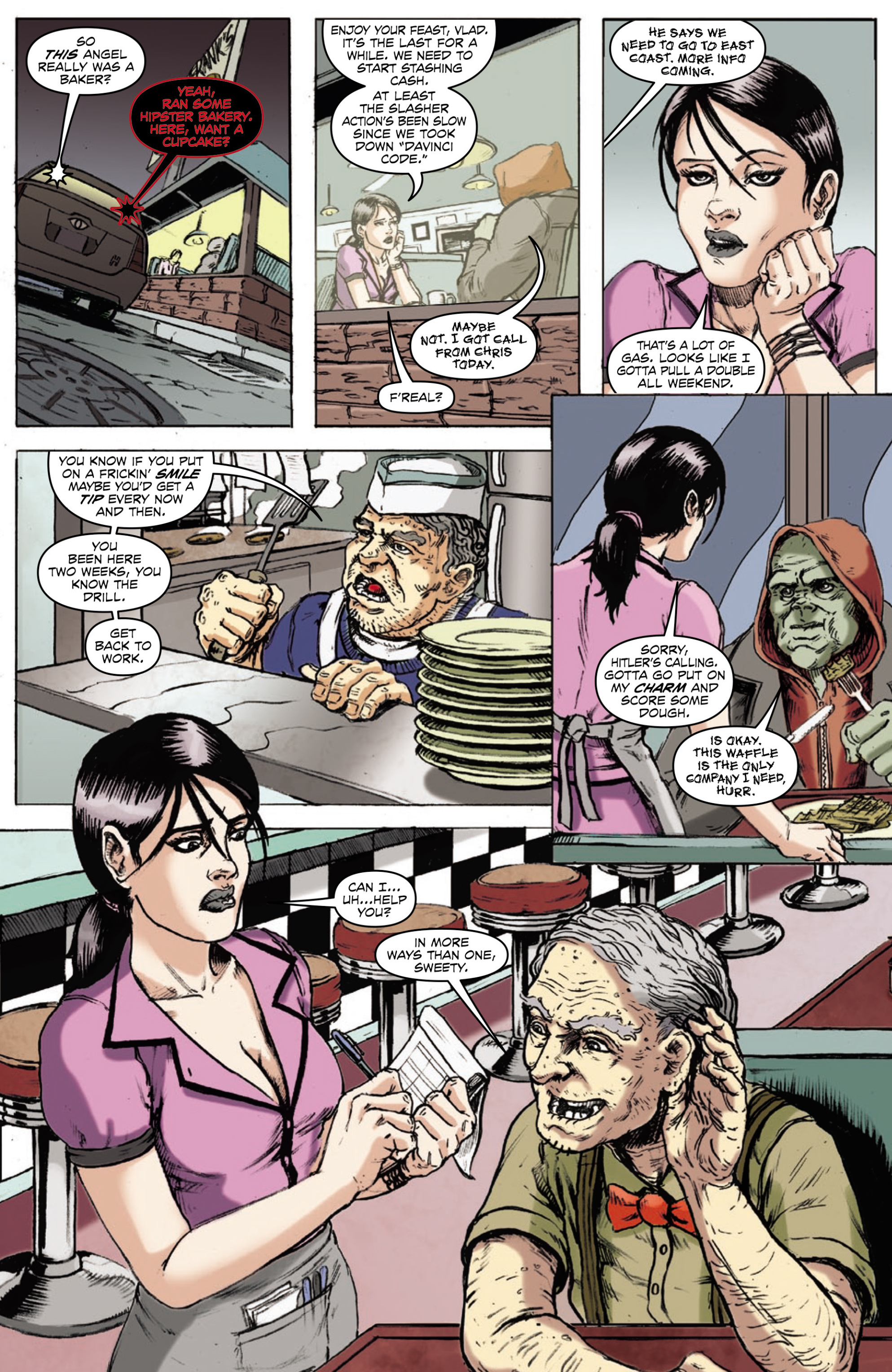 Read online Mercy Sparx Omnibus comic -  Issue # Full (Part 1) - 120