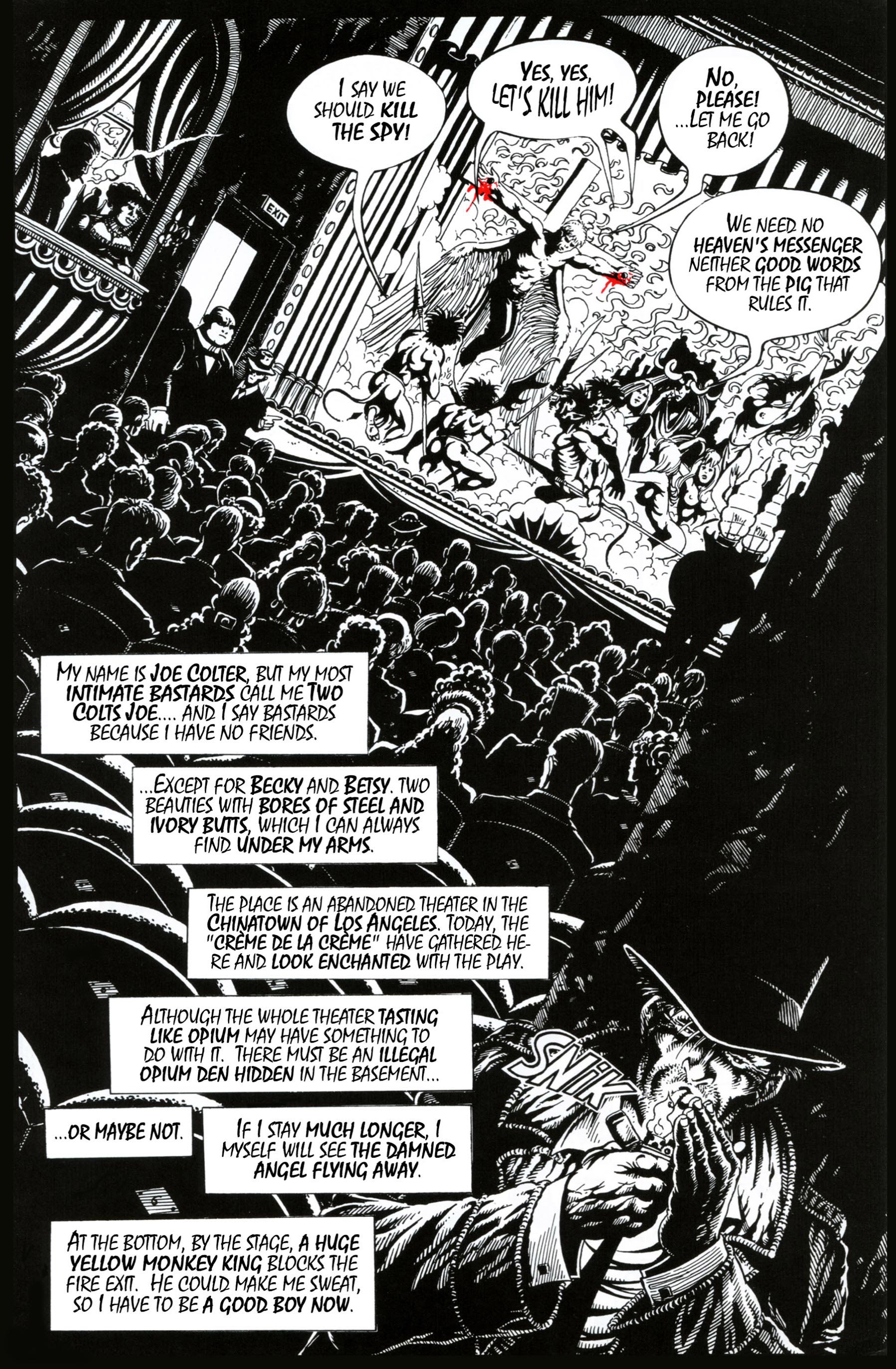 Read online Born in Hell comic -  Issue #1 - 5