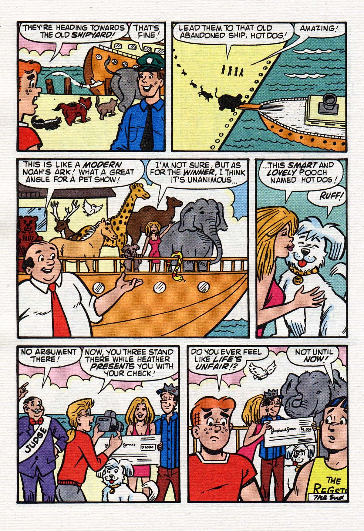 Read online Archie's Double Digest Magazine comic -  Issue #154 - 148