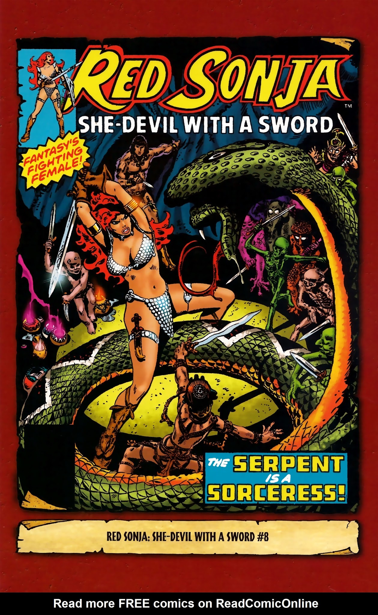 Read online The Adventures of Red Sonja comic -  Issue # TPB 3 - 144