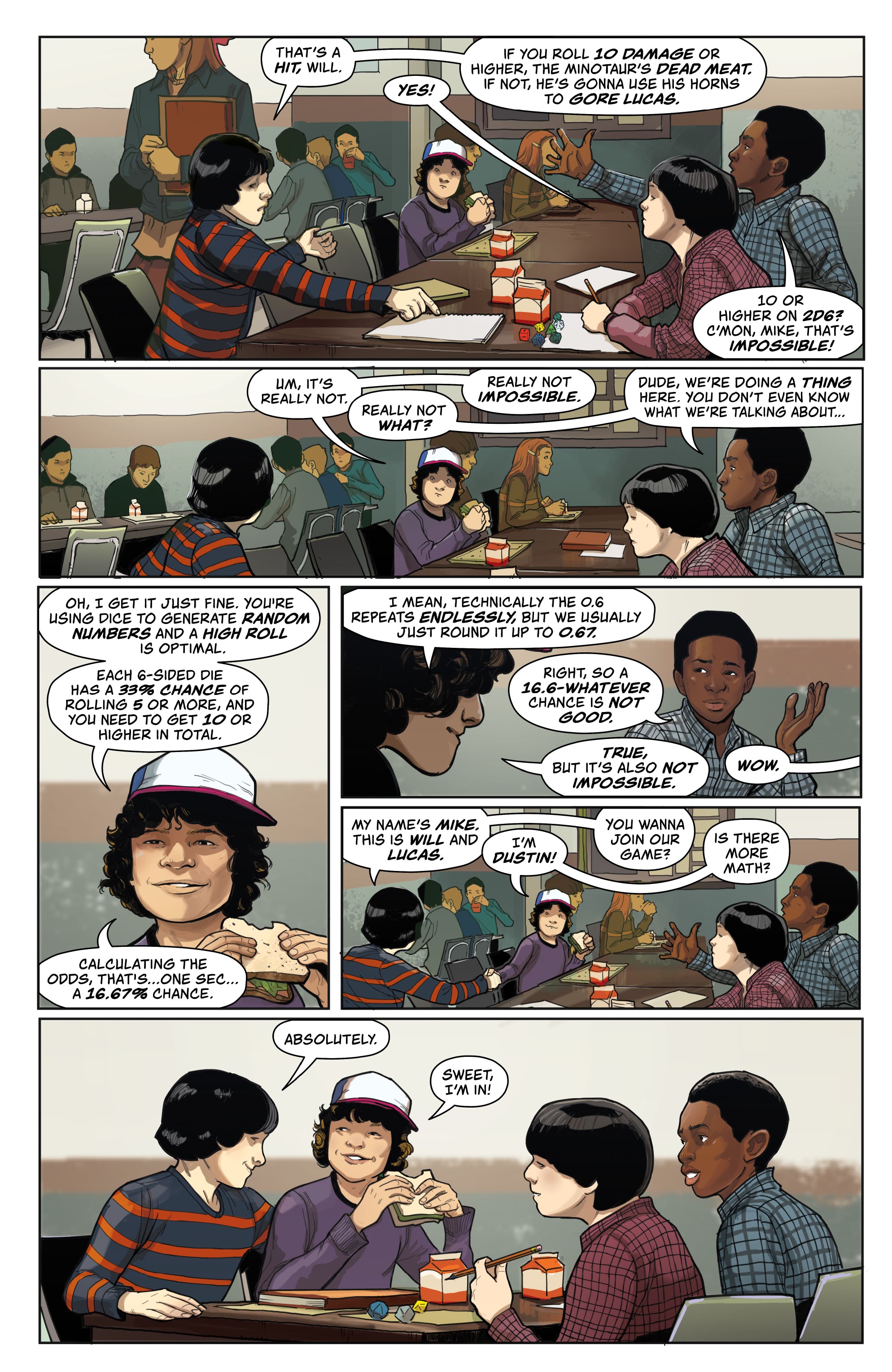 Read online Stranger Things and Dungeons & Dragons comic -  Issue #1 - 15