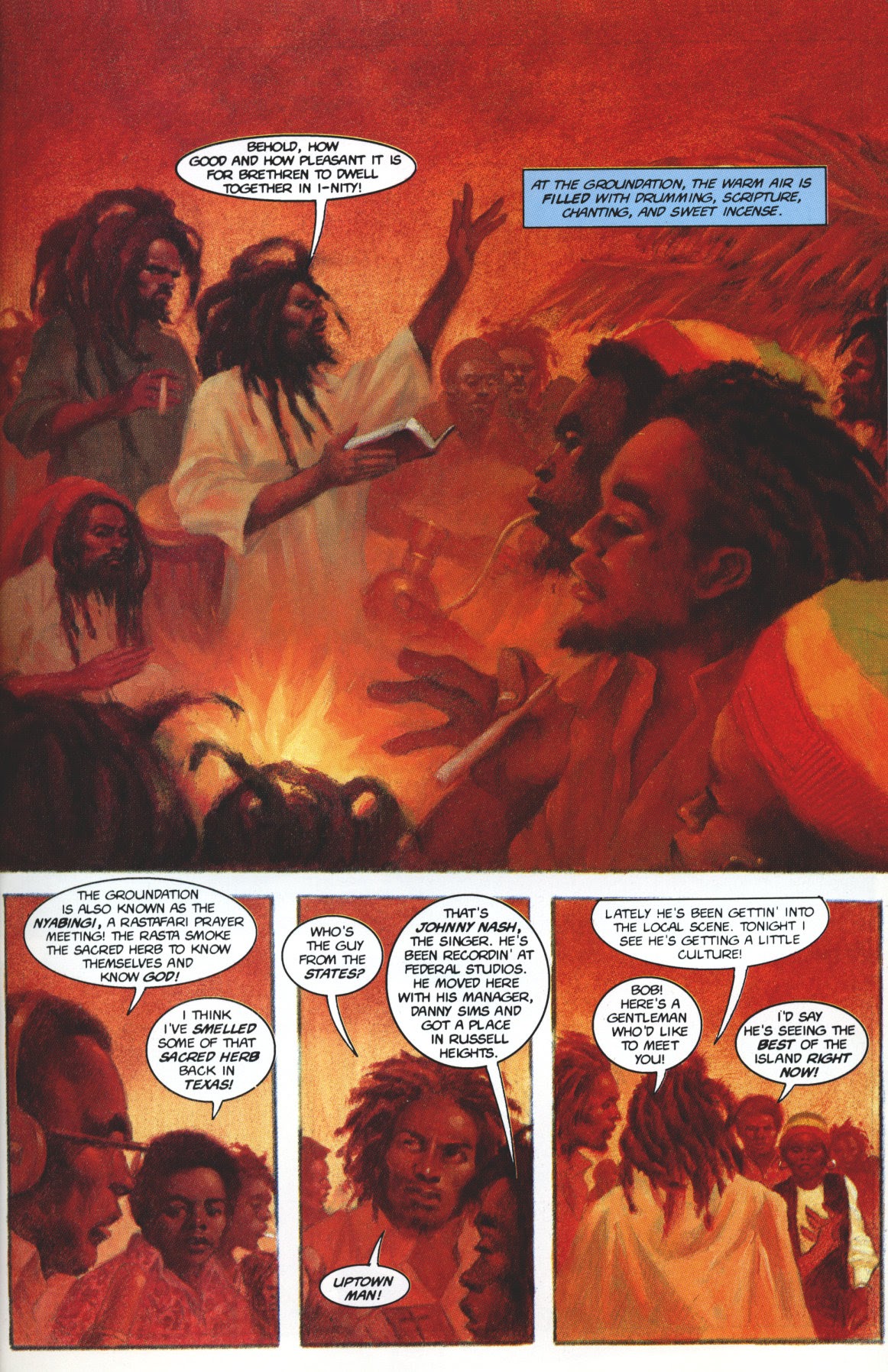 Read online Bob Marley: Tale of the Tuff Gong comic -  Issue #2 - 9