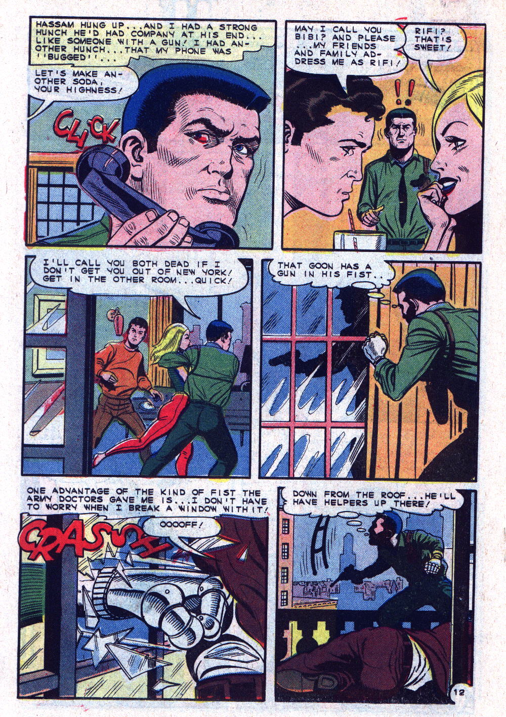 Read online Sarge Steel comic -  Issue #6 - 18