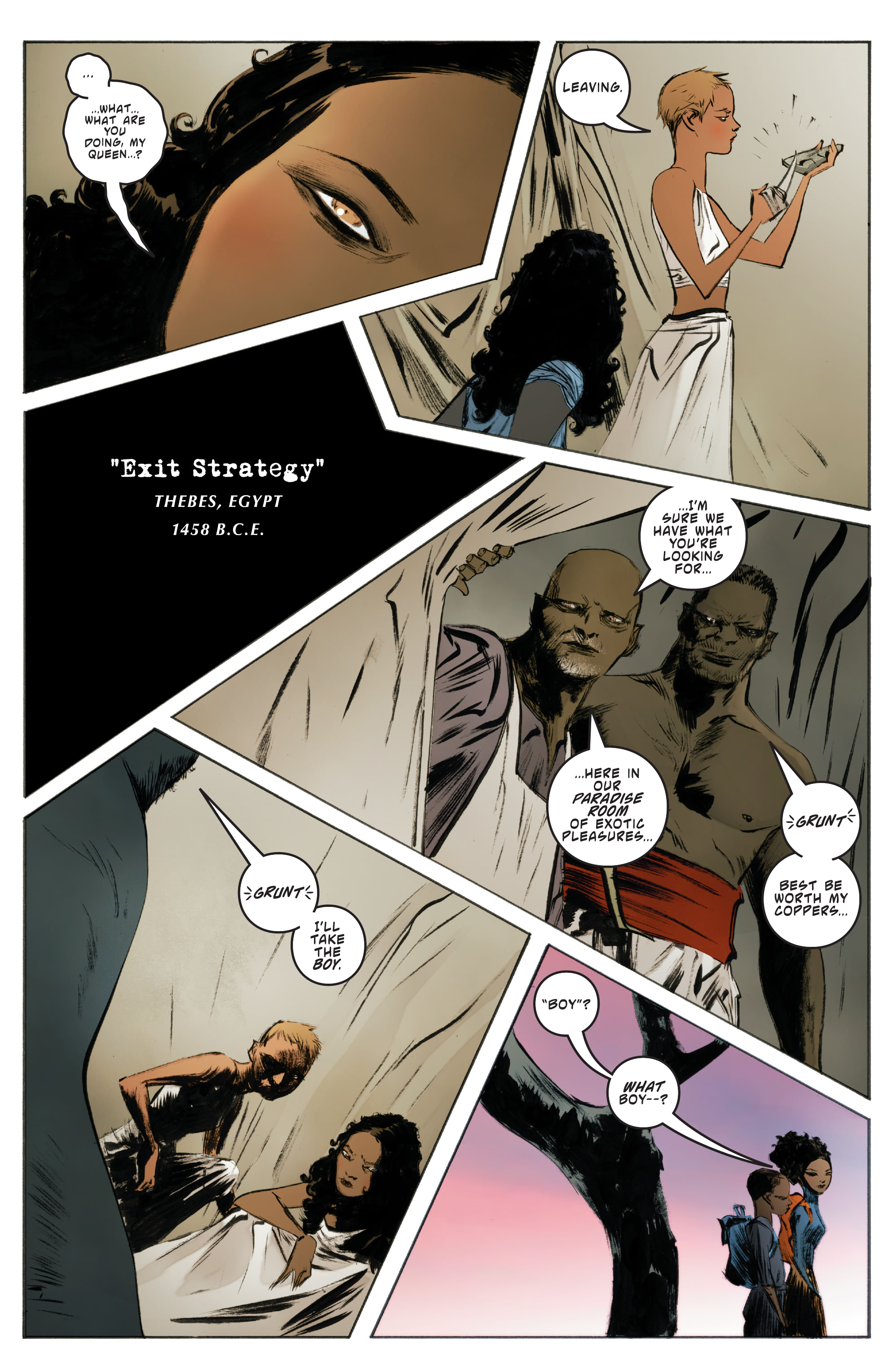 Read online Sacred Six comic -  Issue #3 - 7