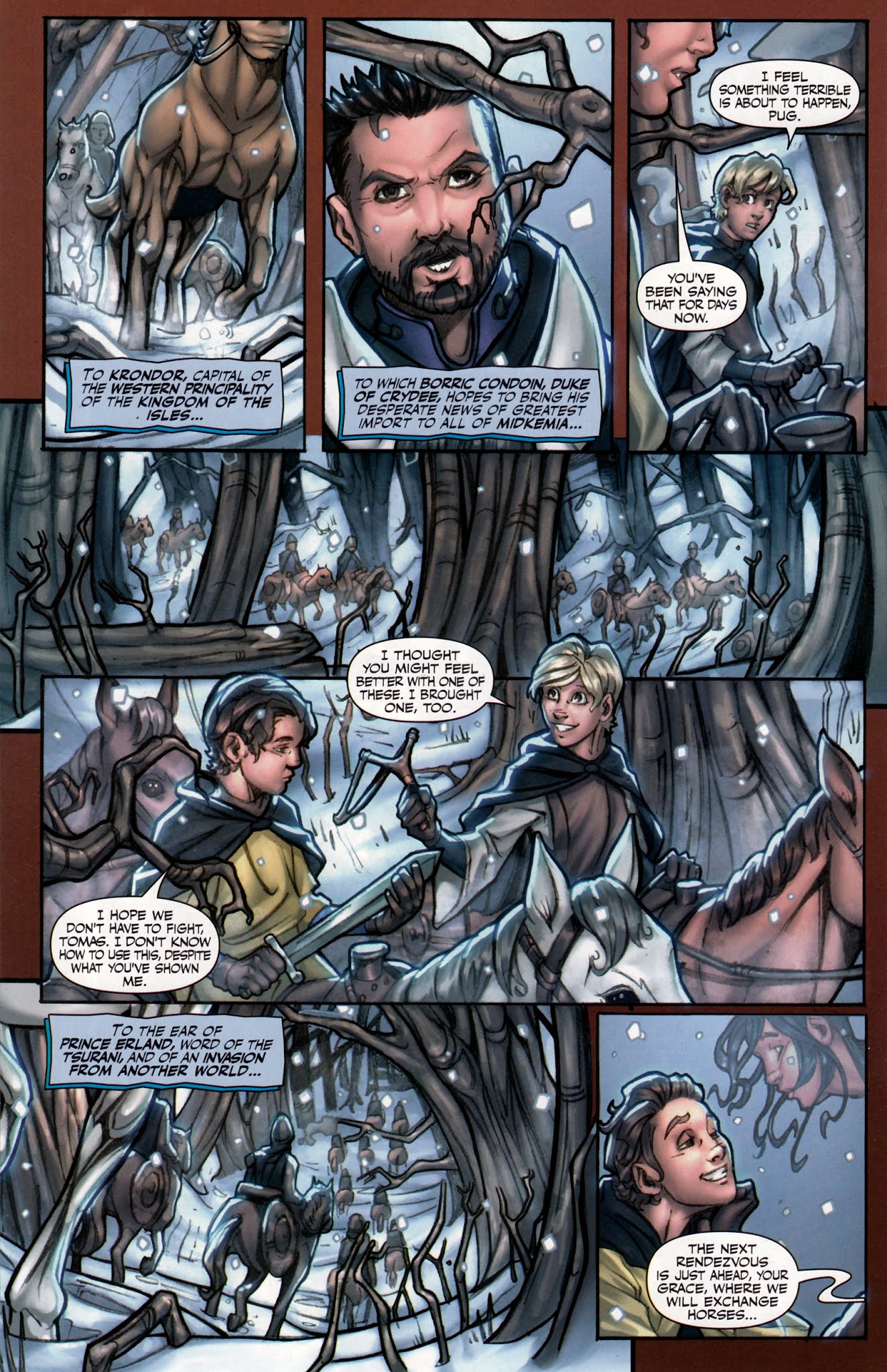 Read online Magician: Apprentice comic -  Issue #7 - 6