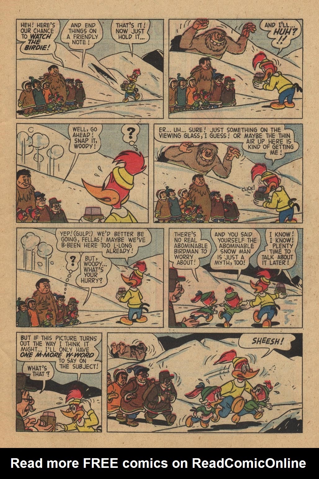 Read online Walter Lantz Woody Woodpecker (1952) comic -  Issue #55 - 33
