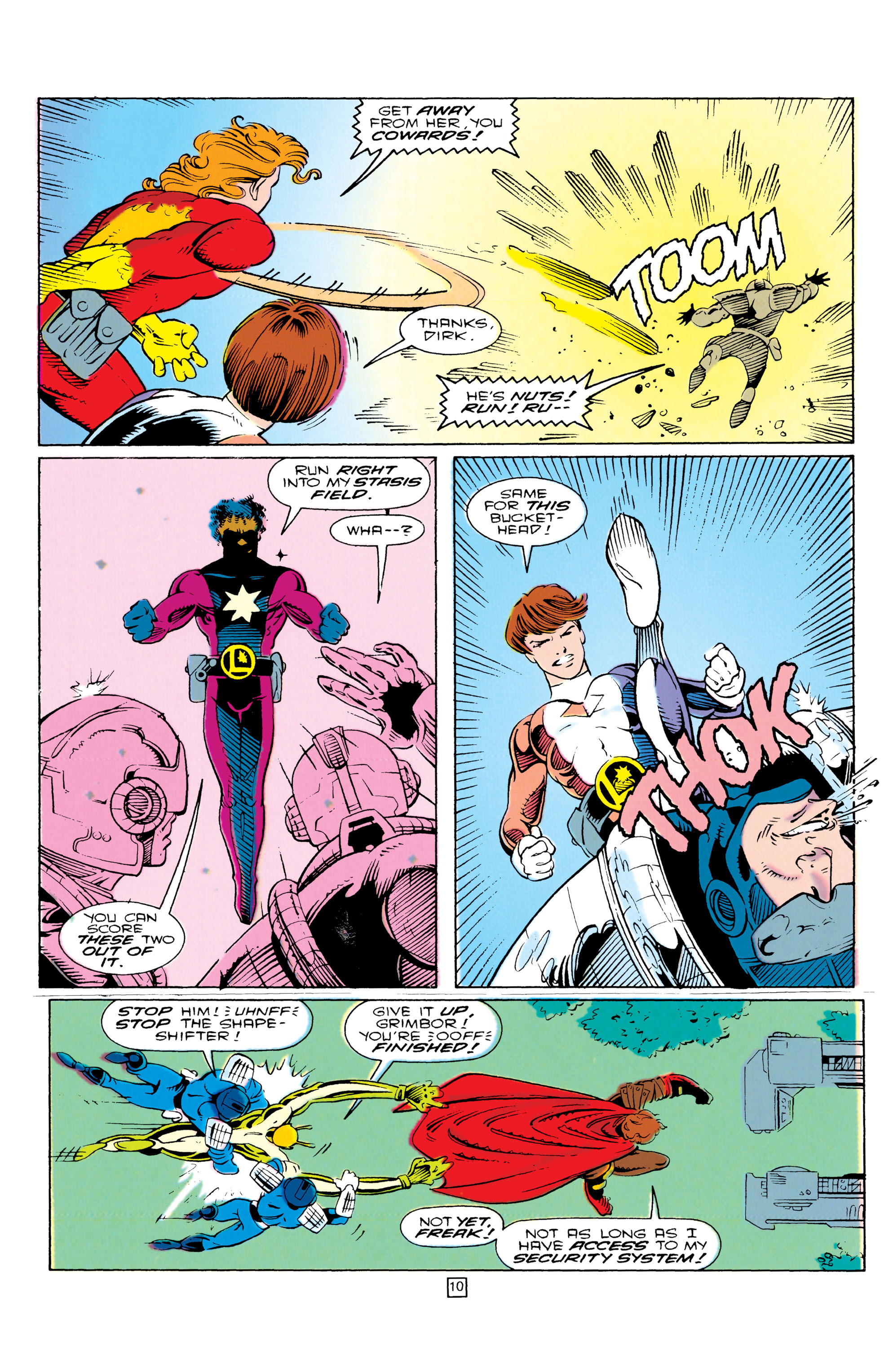 Read online Legionnaires comic -  Issue #14 - 11