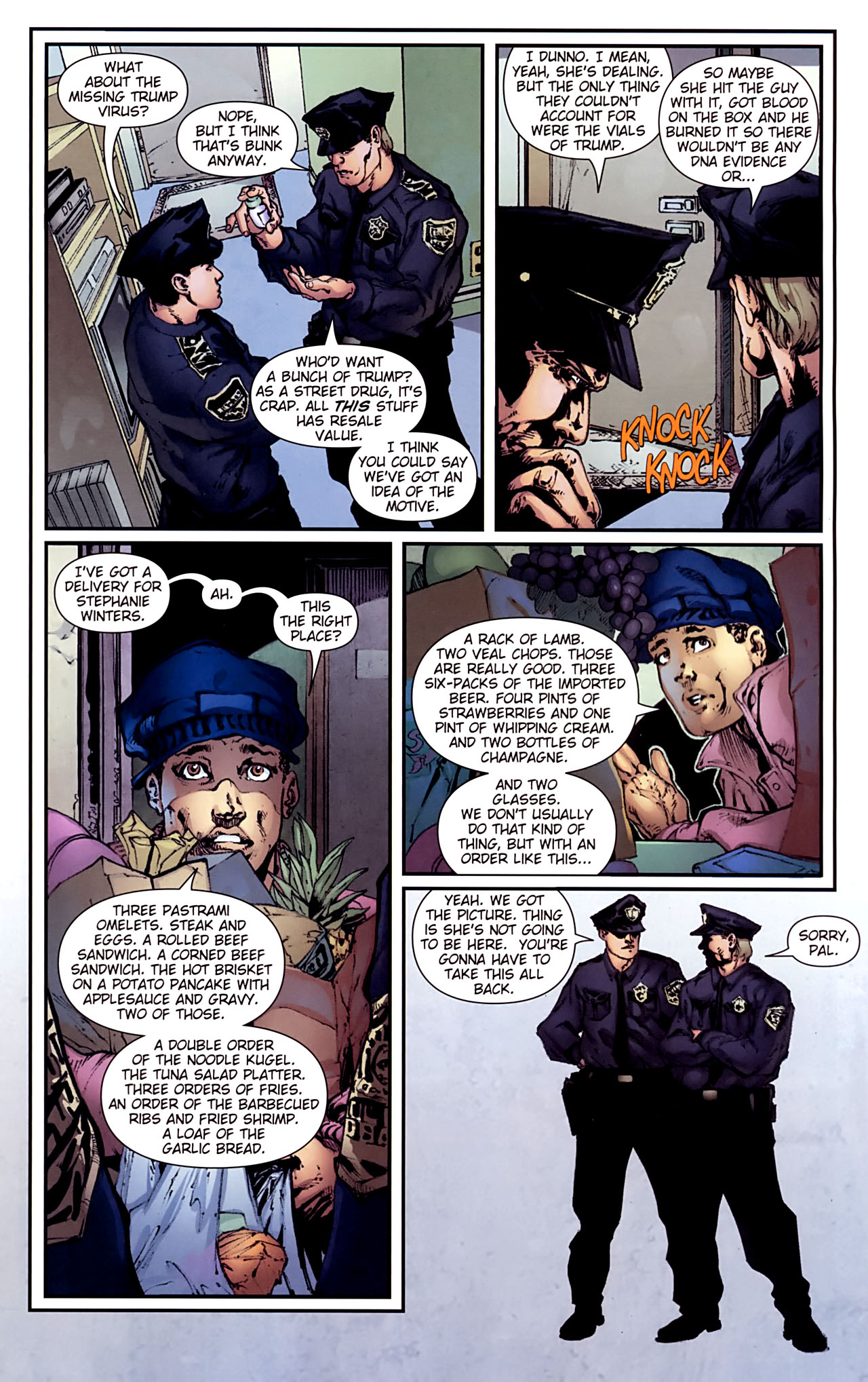 Read online George R.R. Martin's Wild Cards: The Hard Call comic -  Issue #1 - 13