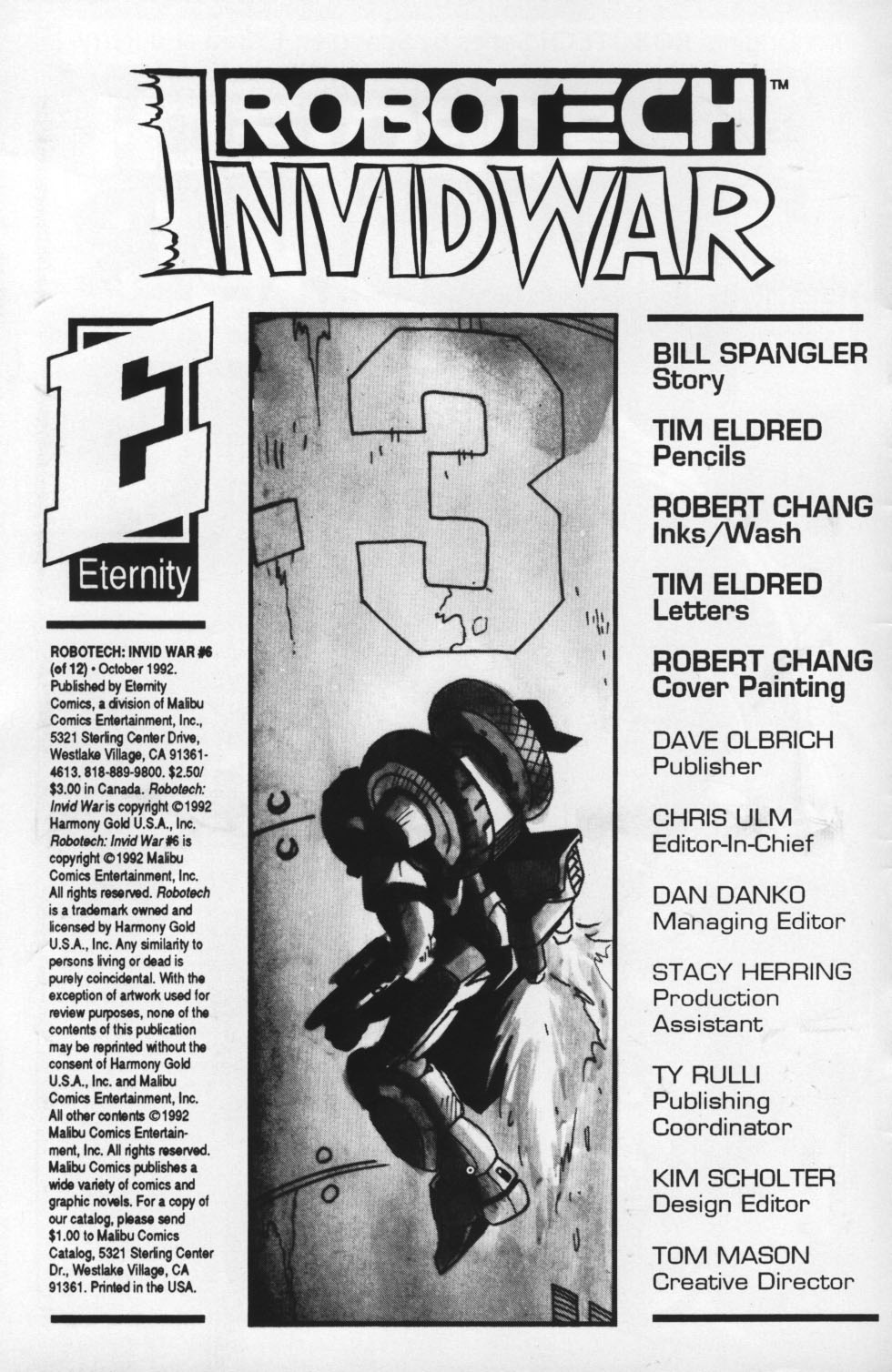 Read online Robotech: Invid War comic -  Issue #6 - 2