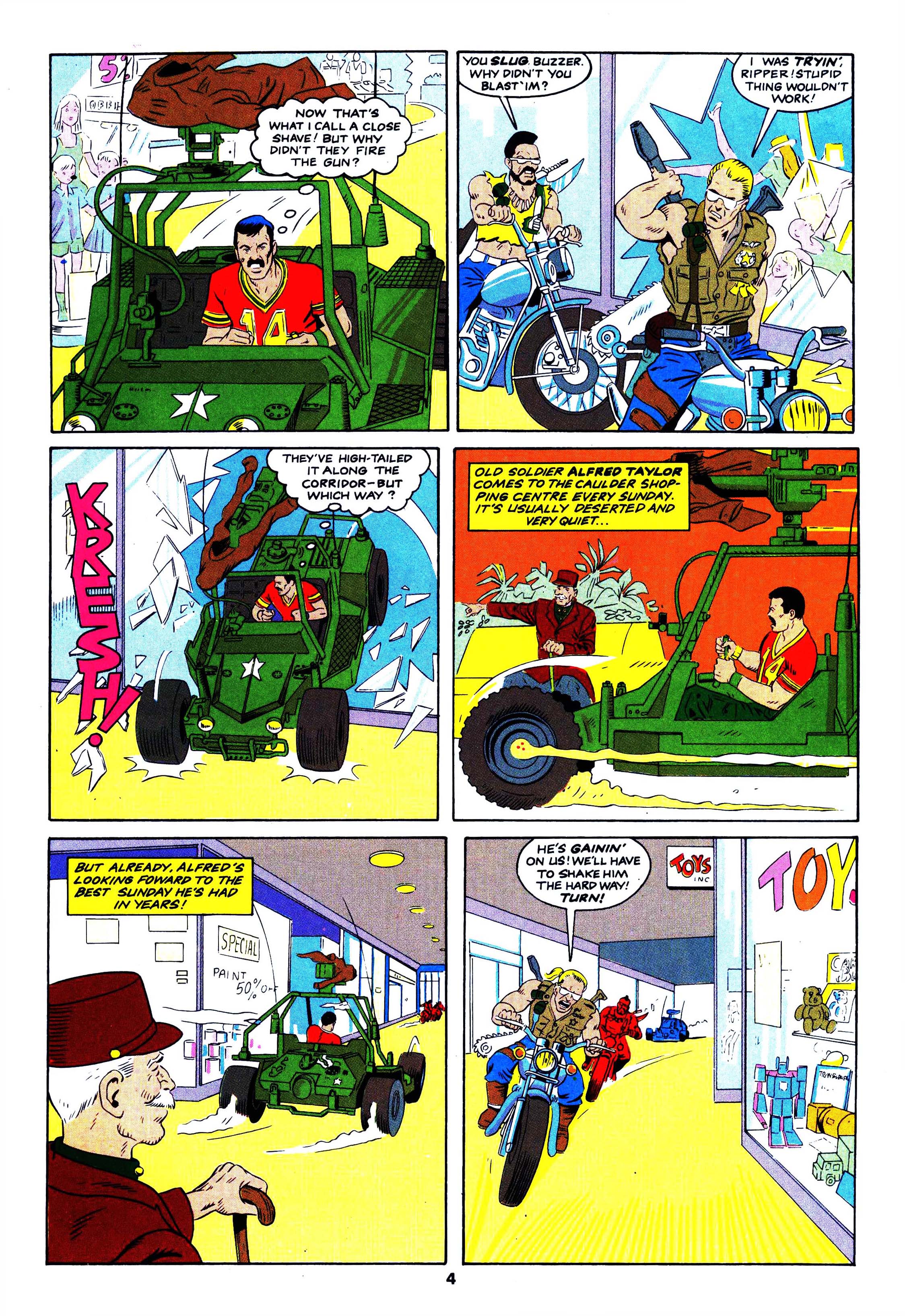 Read online Action Force comic -  Issue #34 - 4