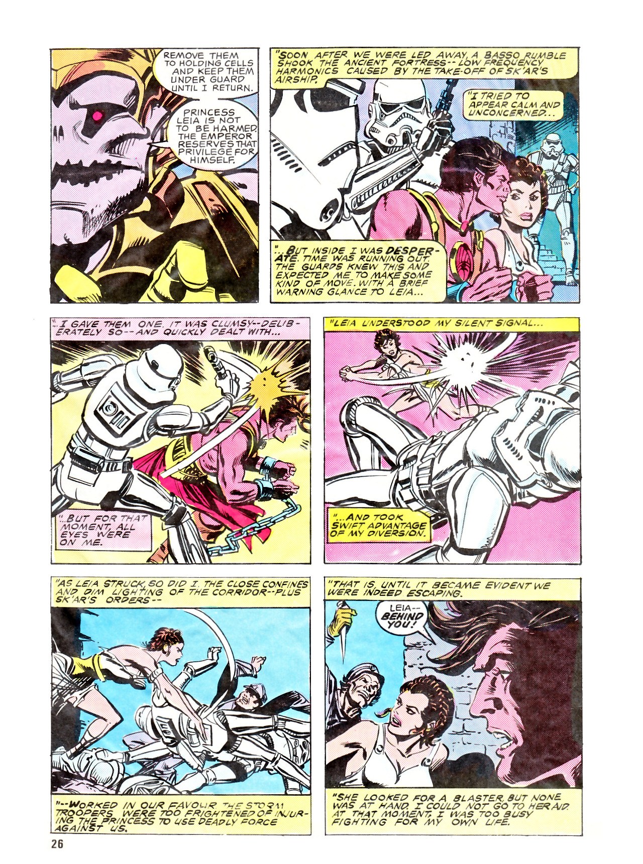 Read online Return of the Jedi comic -  Issue #90 - 26