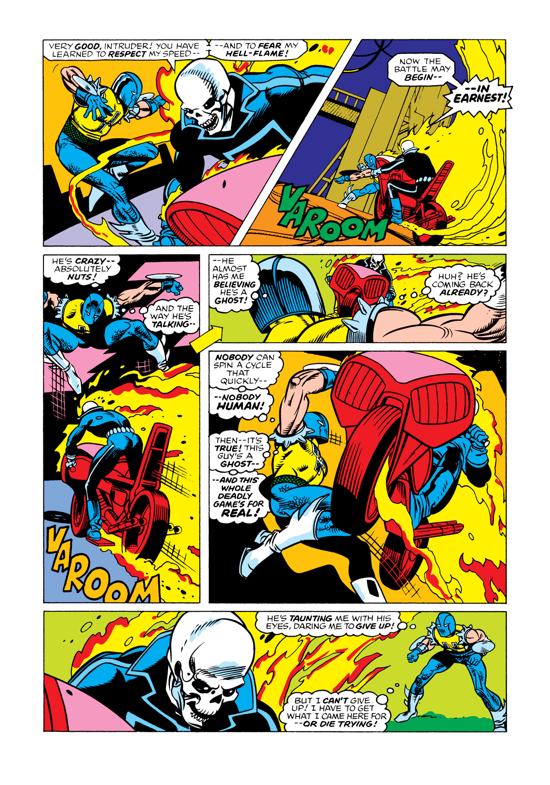 Read online Marvel Masterworks: Ghost Rider comic -  Issue # TPB 3 (Part 1) - 11
