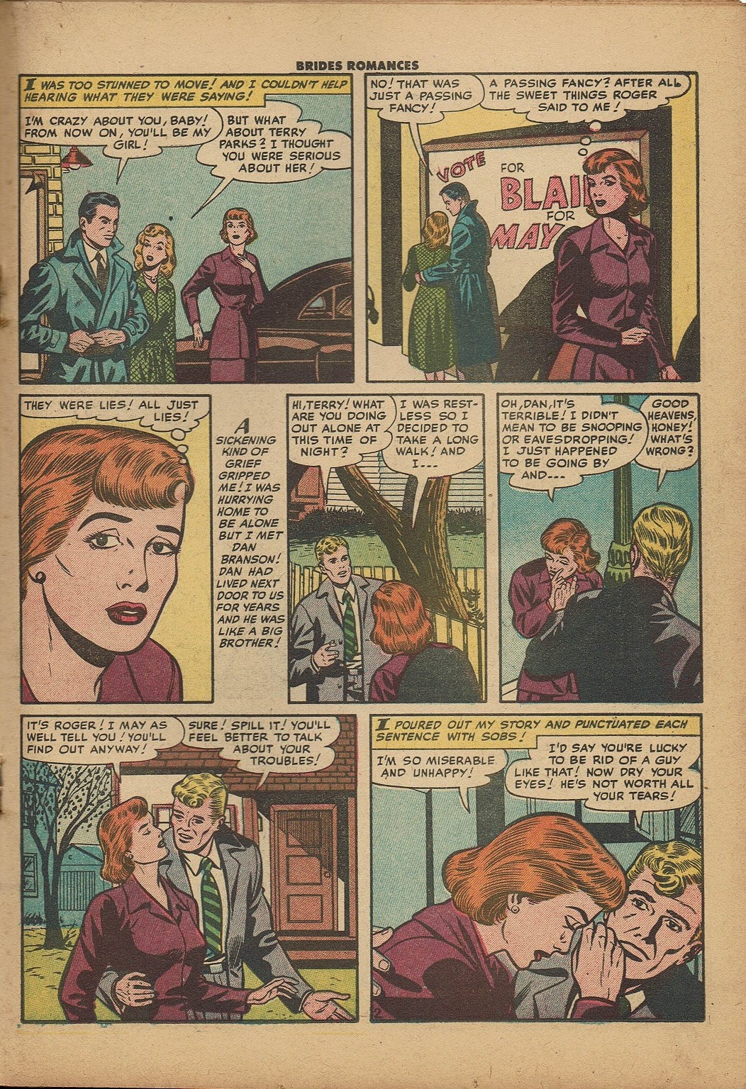 Read online Brides Romances comic -  Issue #12 - 19