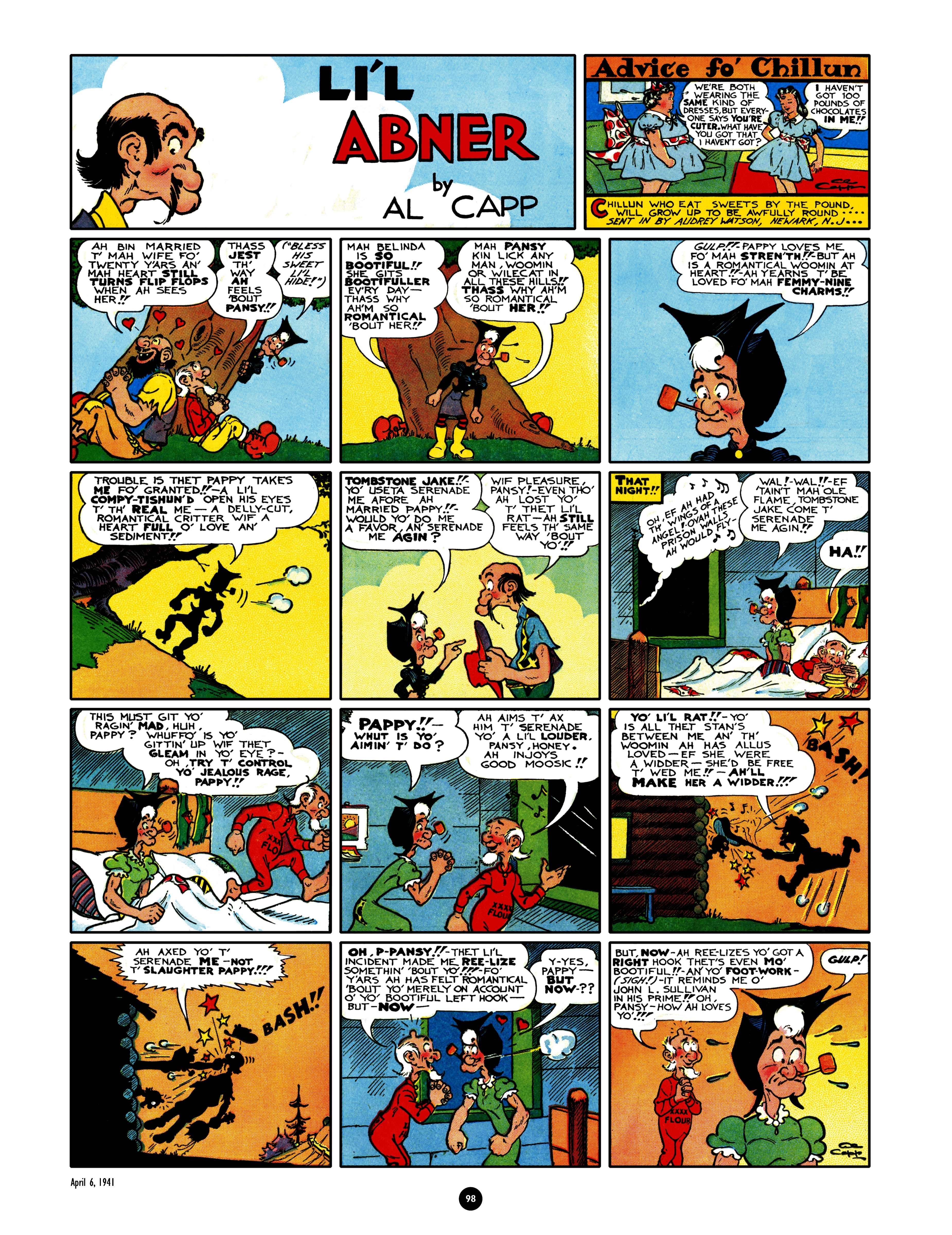 Read online Al Capp's Li'l Abner Complete Daily & Color Sunday Comics comic -  Issue # TPB 4 (Part 1) - 99