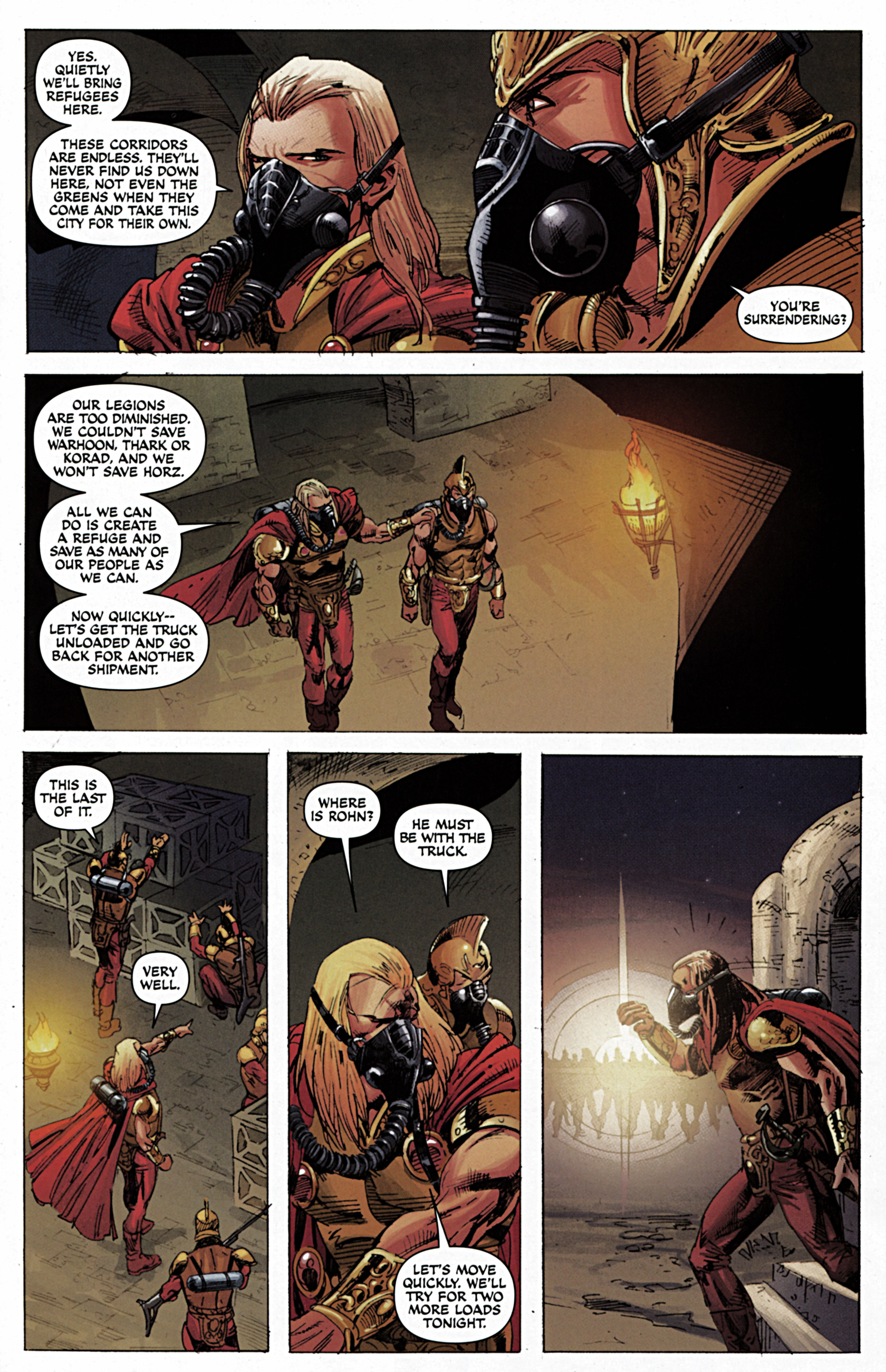 Read online Warlord of Mars: Fall of Barsoom comic -  Issue #4 - 18