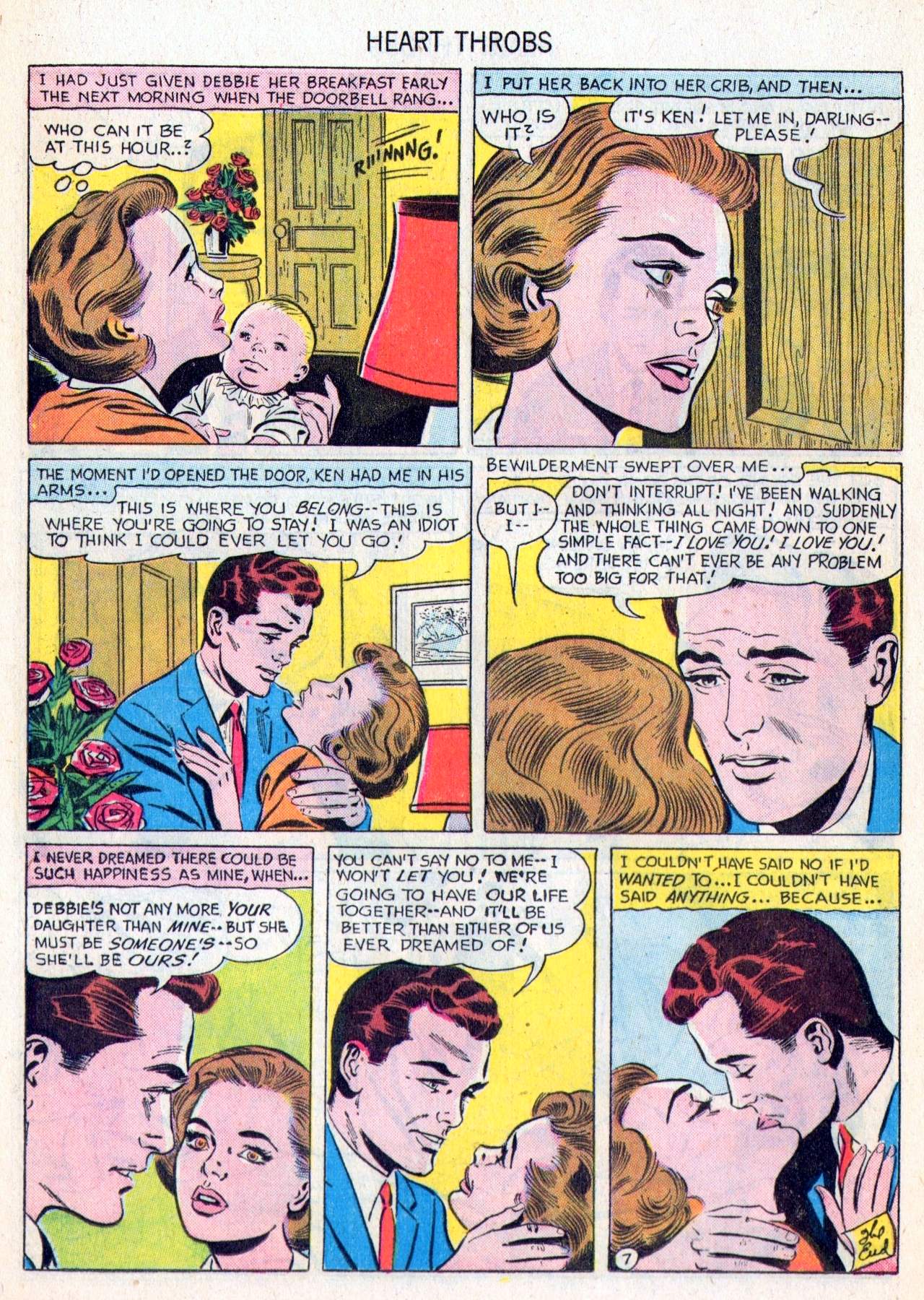 Read online Heart Throbs comic -  Issue #48 - 16