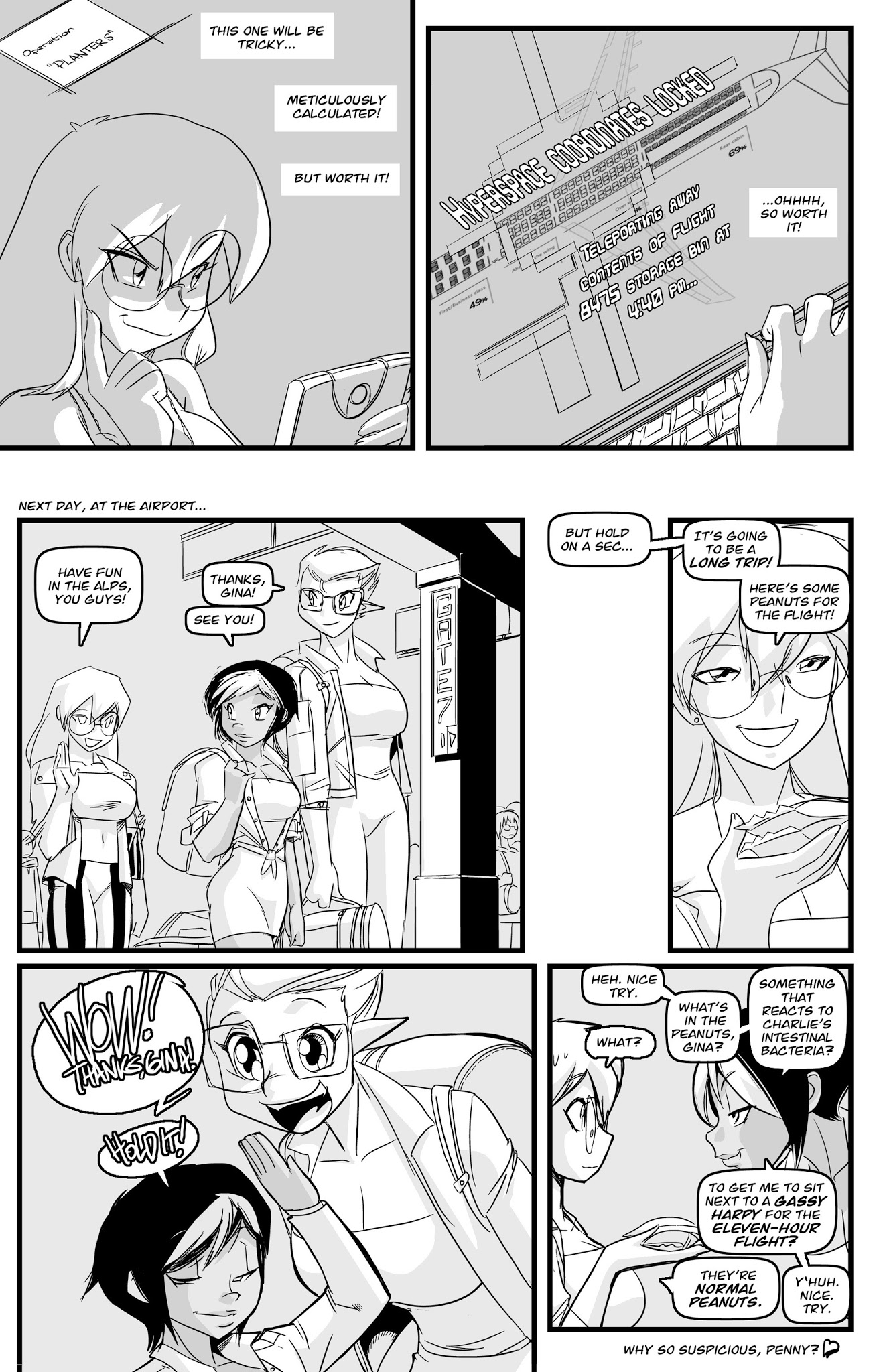 Read online Gold Digger: Gina vs. Penny comic -  Issue # Full - 10
