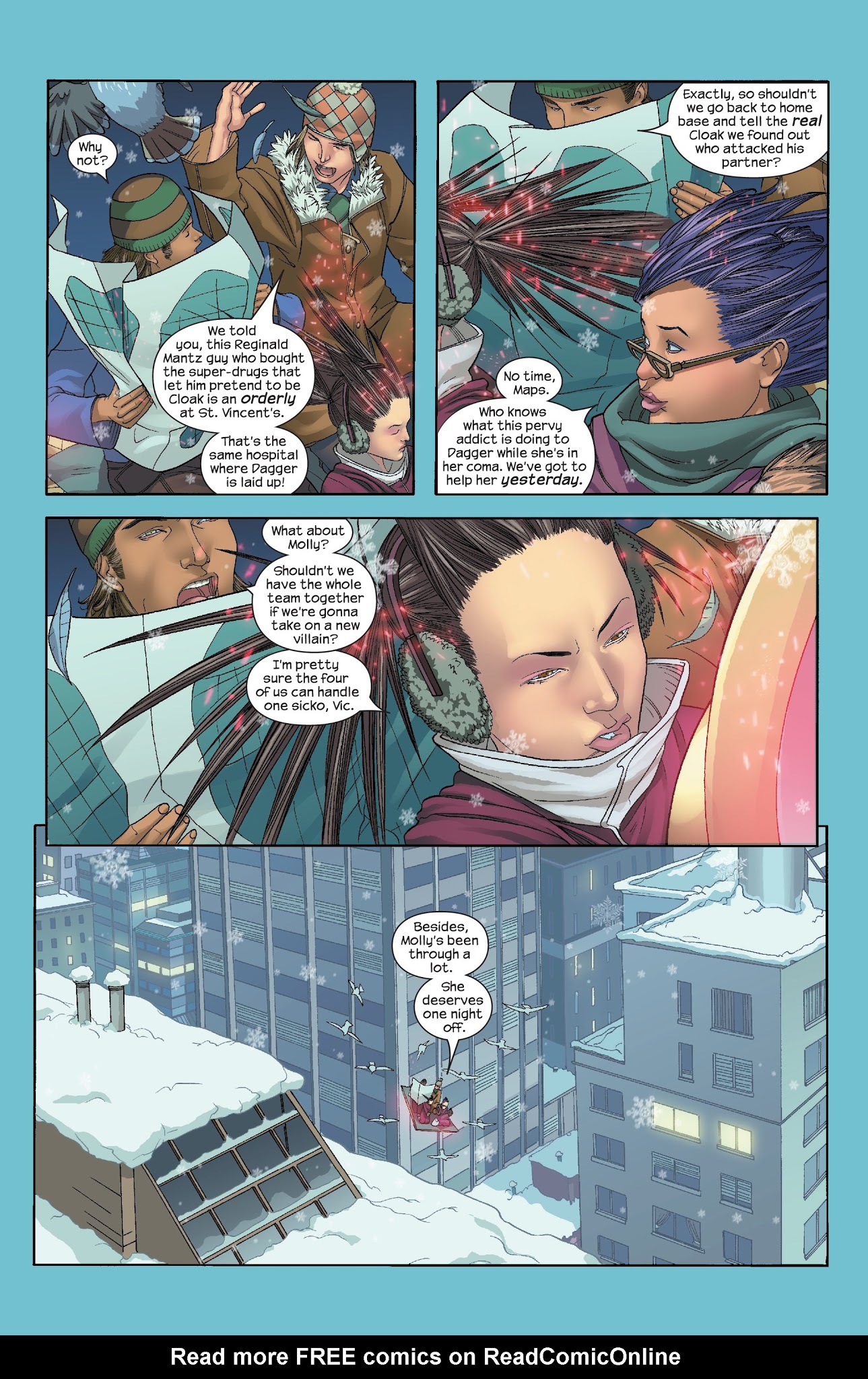 Read online Cloak and Dagger: Runaways and Reversals comic -  Issue # TPB - 153