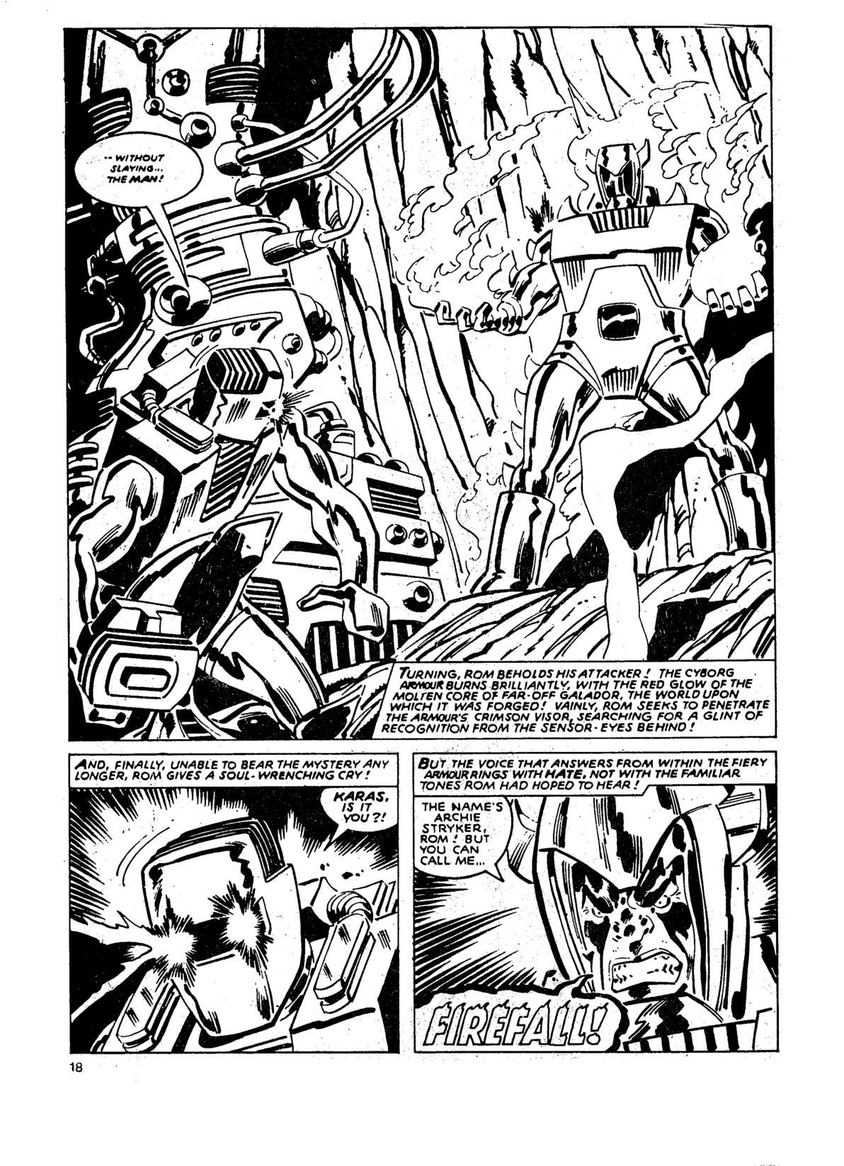 Read online Star Wars Weekly comic -  Issue #157 - 18