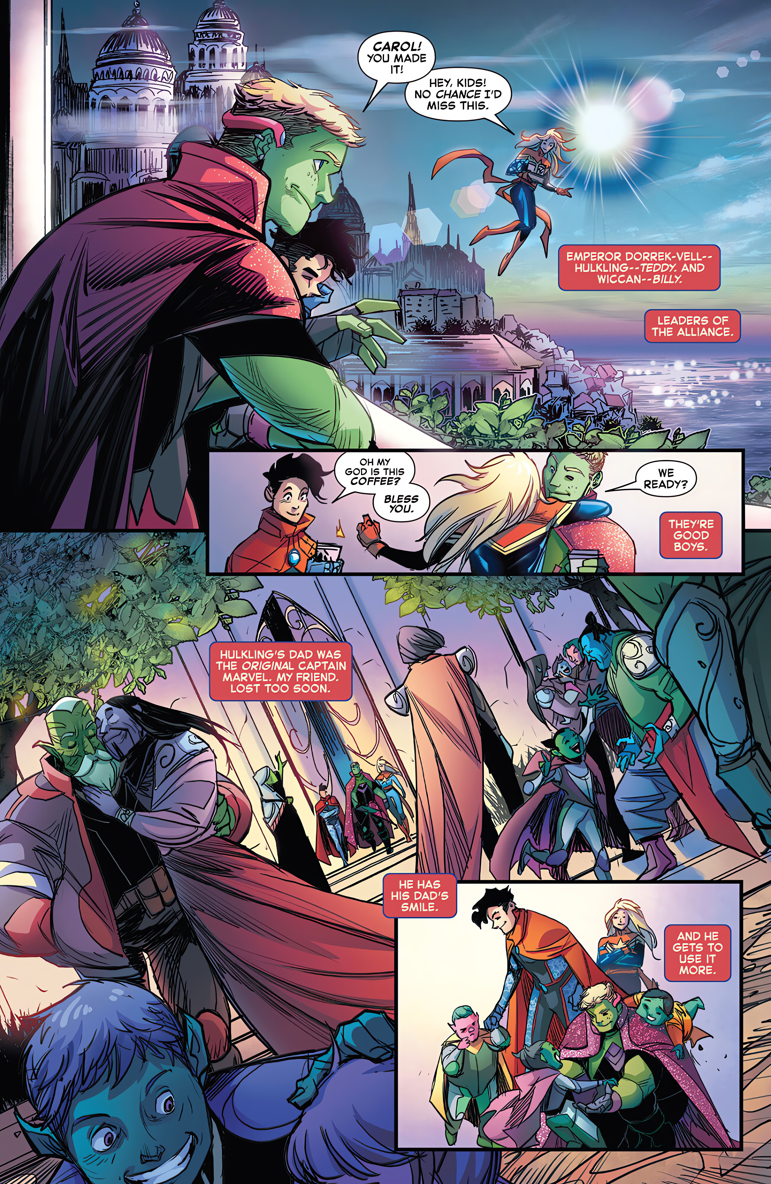 Read online Captain Marvel: Assault on Eden comic -  Issue #1 - 6