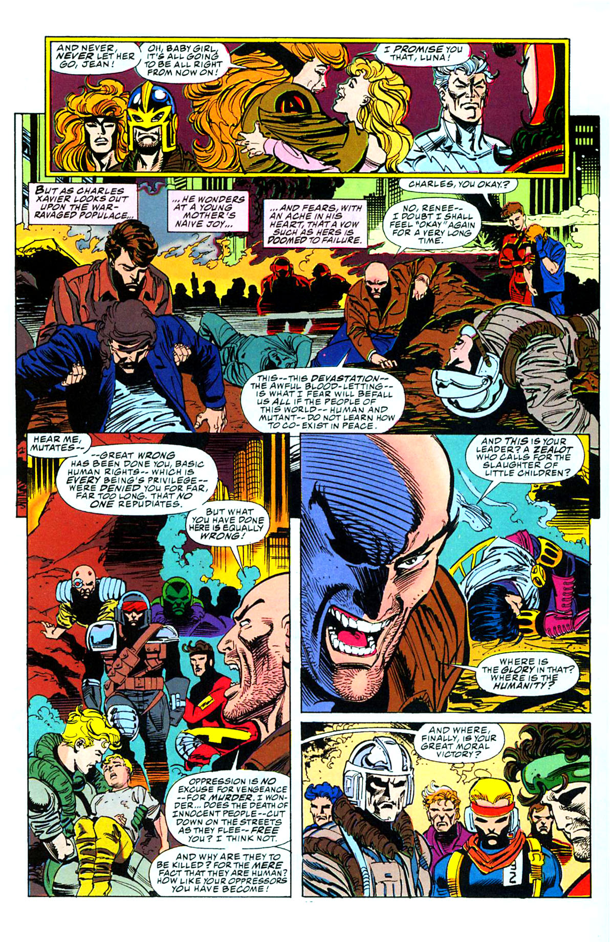 Read online Avengers/X-Men: Bloodties comic -  Issue # TPB - 123