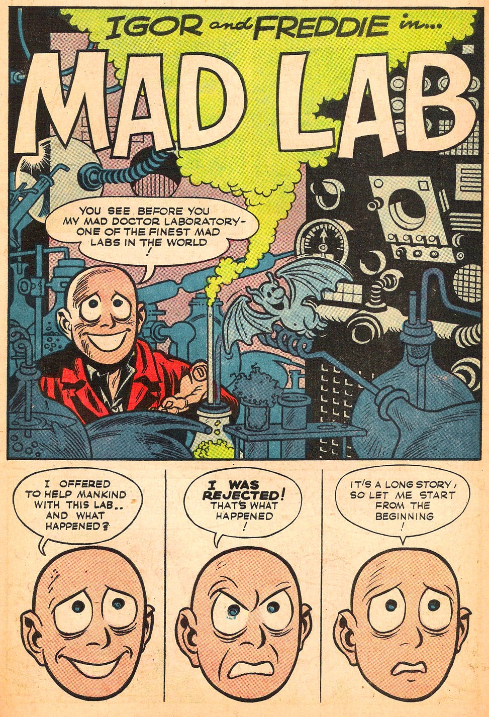 Read online Tales Calculated to Drive You Bats (1966) comic -  Issue # Full - 61