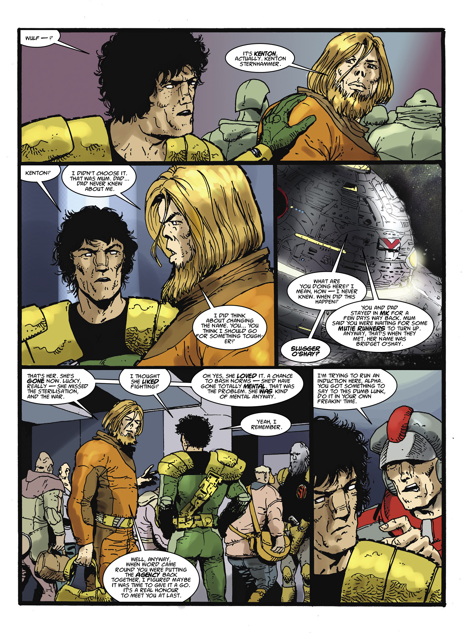 Read online Strontium Dog: The Son comic -  Issue # TPB - 7