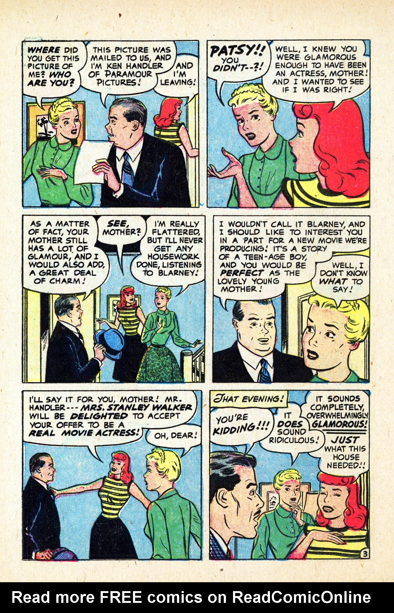 Read online Patsy Walker comic -  Issue #64 - 12