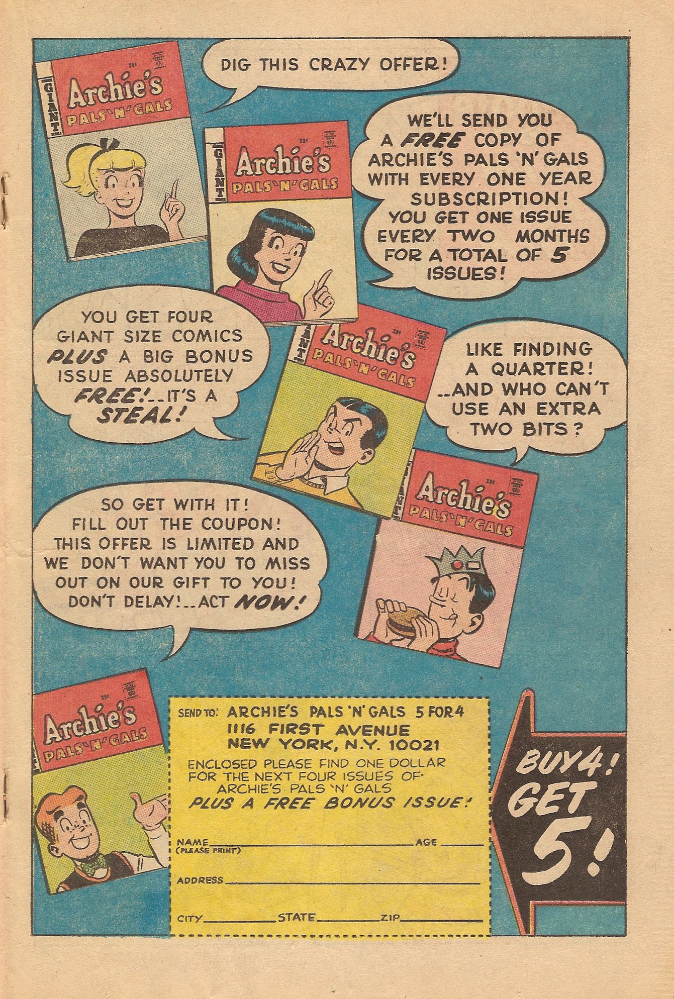 Read online Reggie's Wise Guy Jokes comic -  Issue #1 - 19