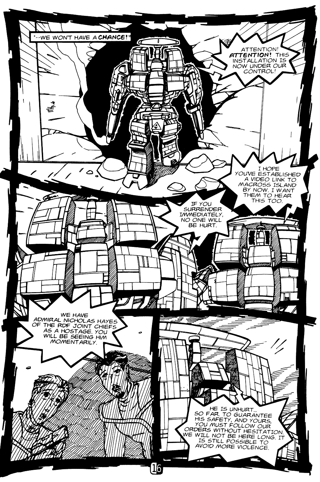 Read online Robotech: Return to Macross comic -  Issue #35 - 18