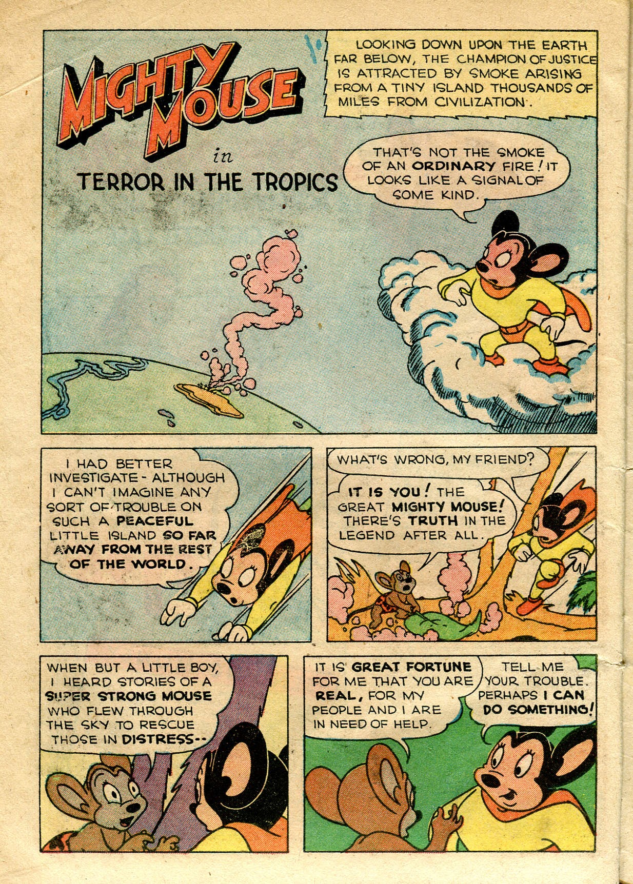 Read online Paul Terry's Mighty Mouse Comics comic -  Issue #11 - 26
