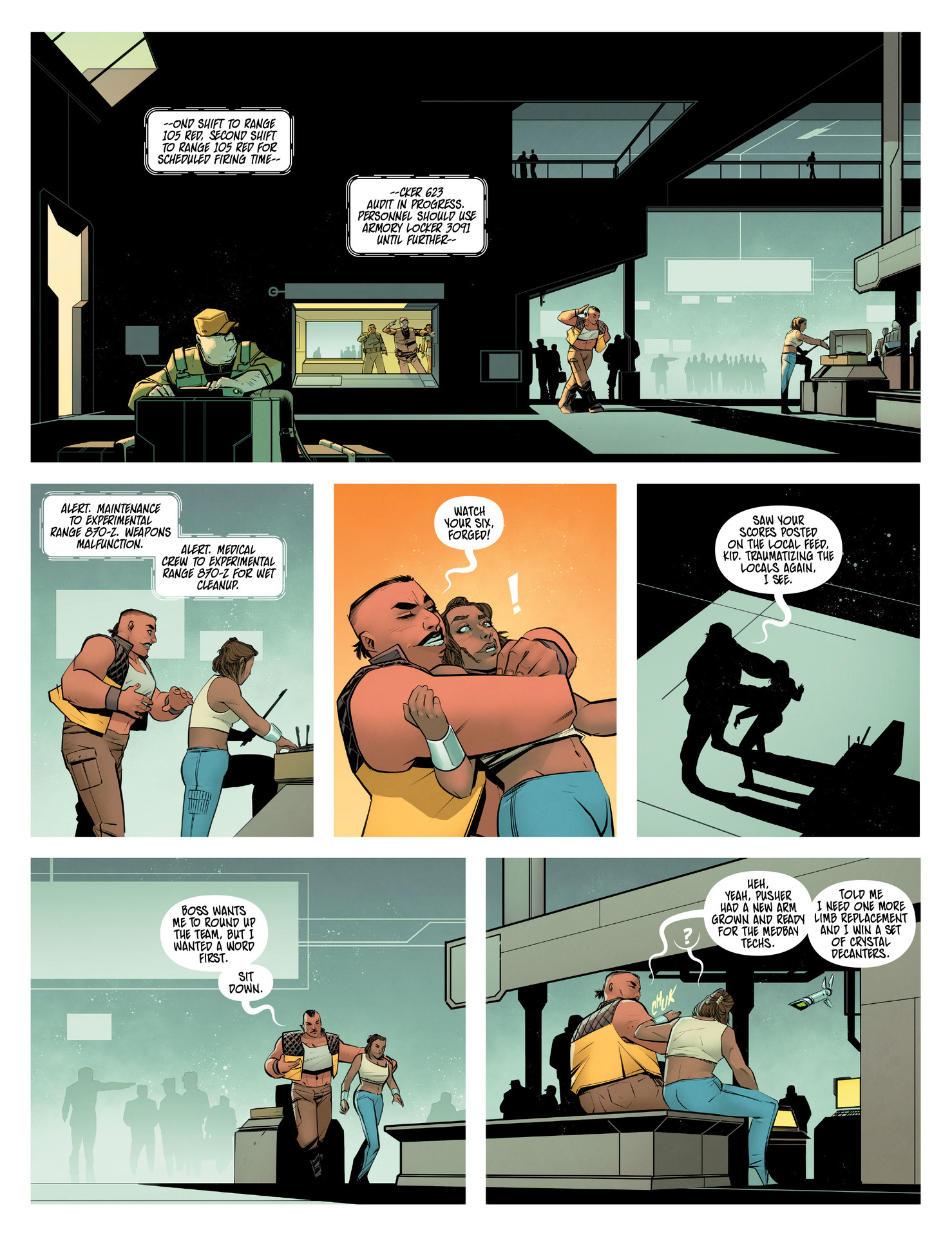 Read online The Forged comic -  Issue #5 - 16