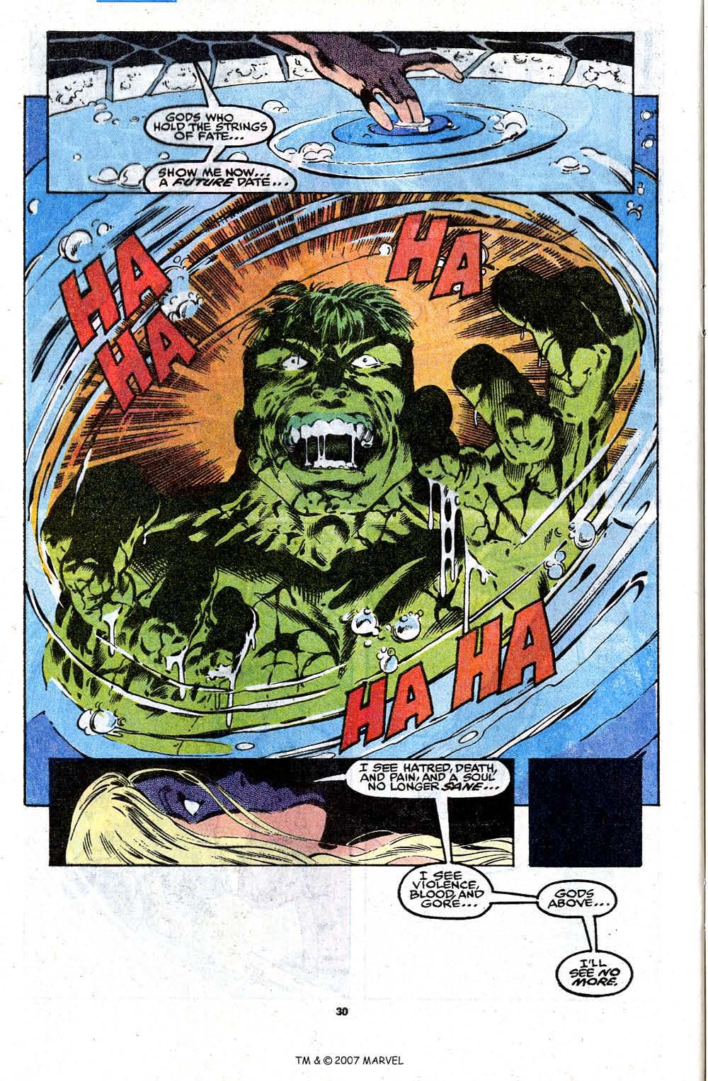 Read online The Incredible Hulk (1968) comic -  Issue #382 - 32