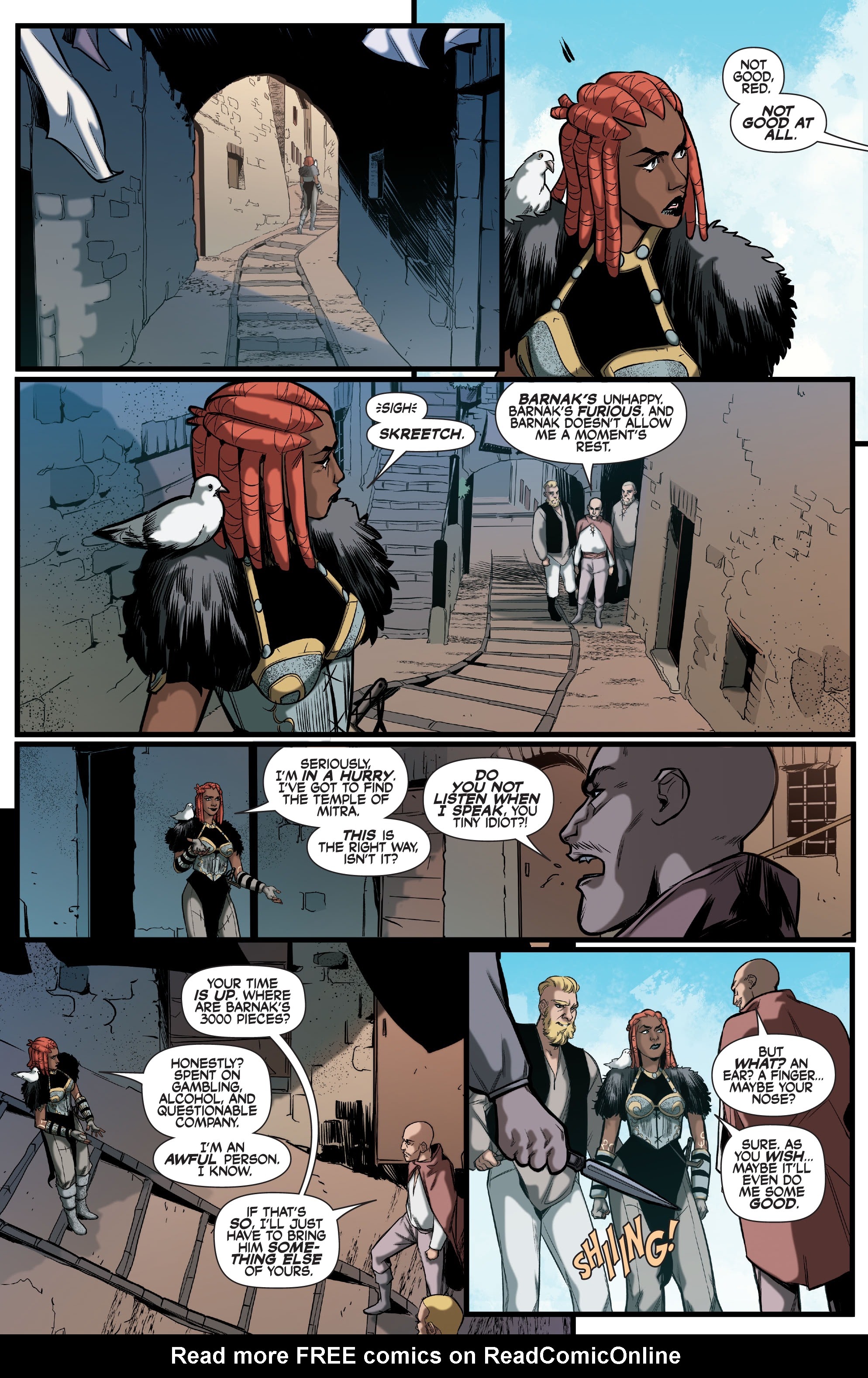 Read online Red Sonja: Red Sitha comic -  Issue #1 - 25