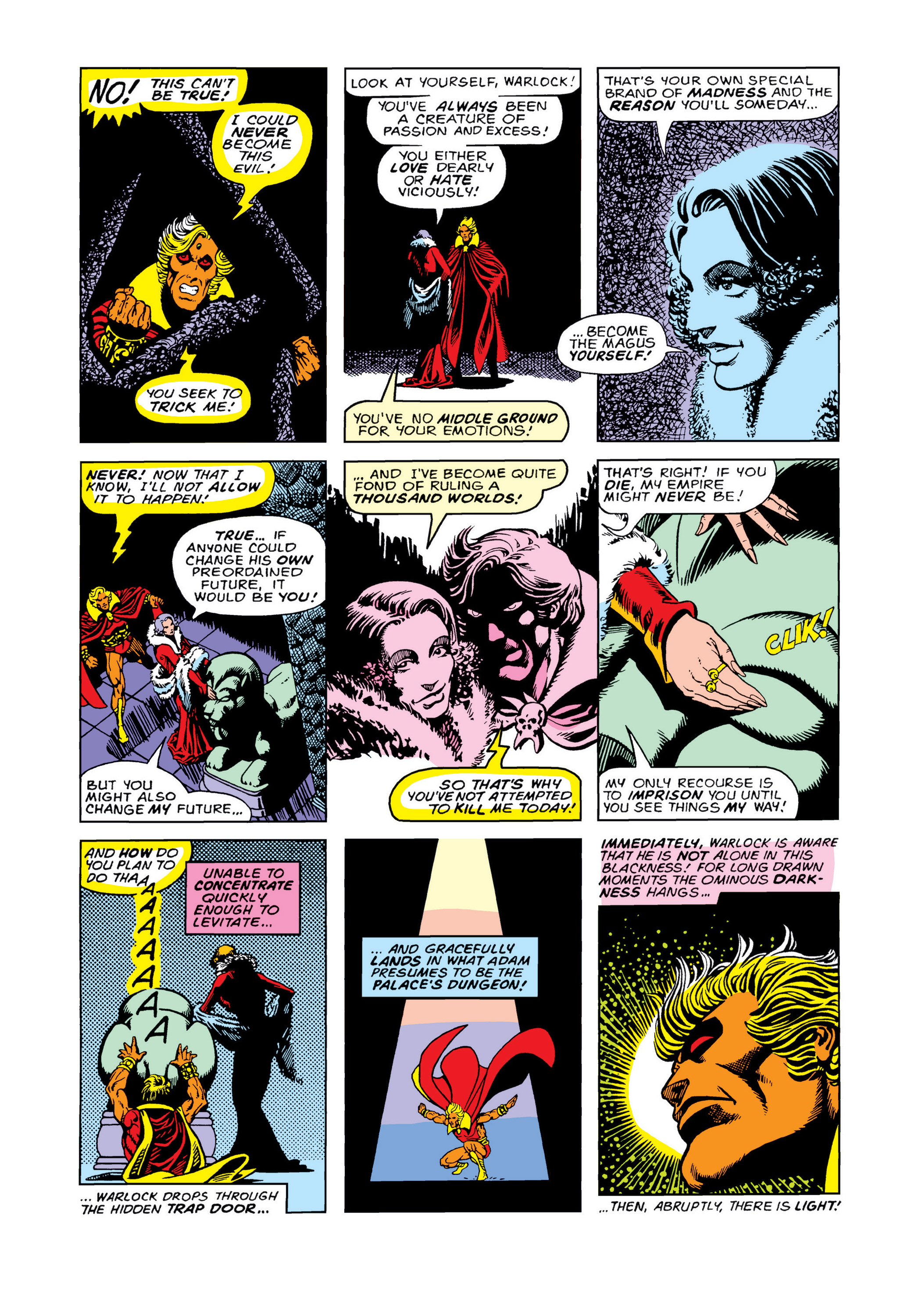 Read online Marvel Masterworks: Warlock comic -  Issue # TPB 2 (Part 1) - 57